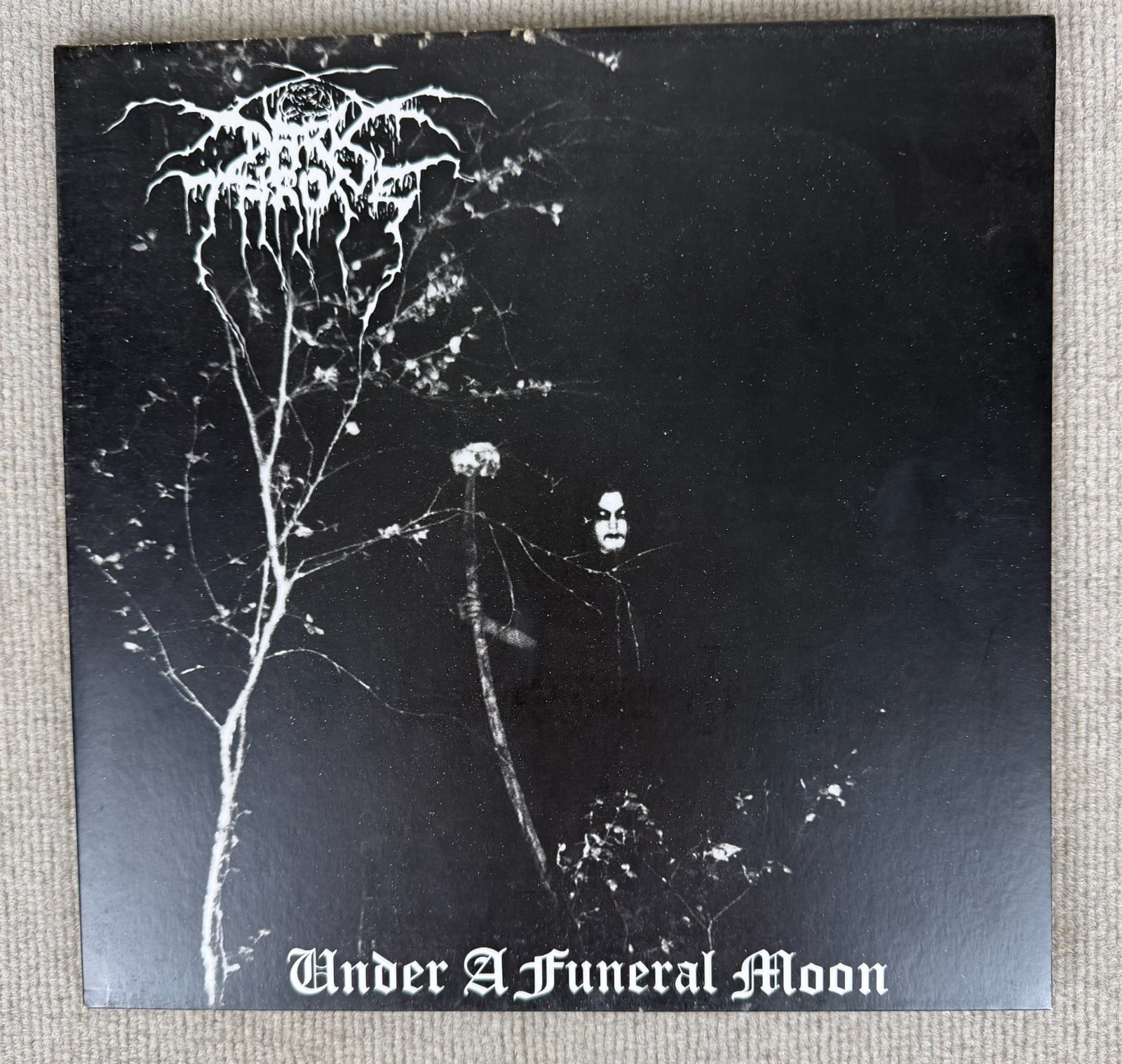 Darkthrone Under A Funeral Moon LP 2010 Peaceville Numbered 828/2000 VG+/VG