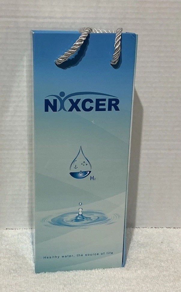 NIXCER 8000PPB H2 OLED 5/10 MIN MODE PORTABLE HYDROGEN PRO WATER BOTTLE TYPE C-C