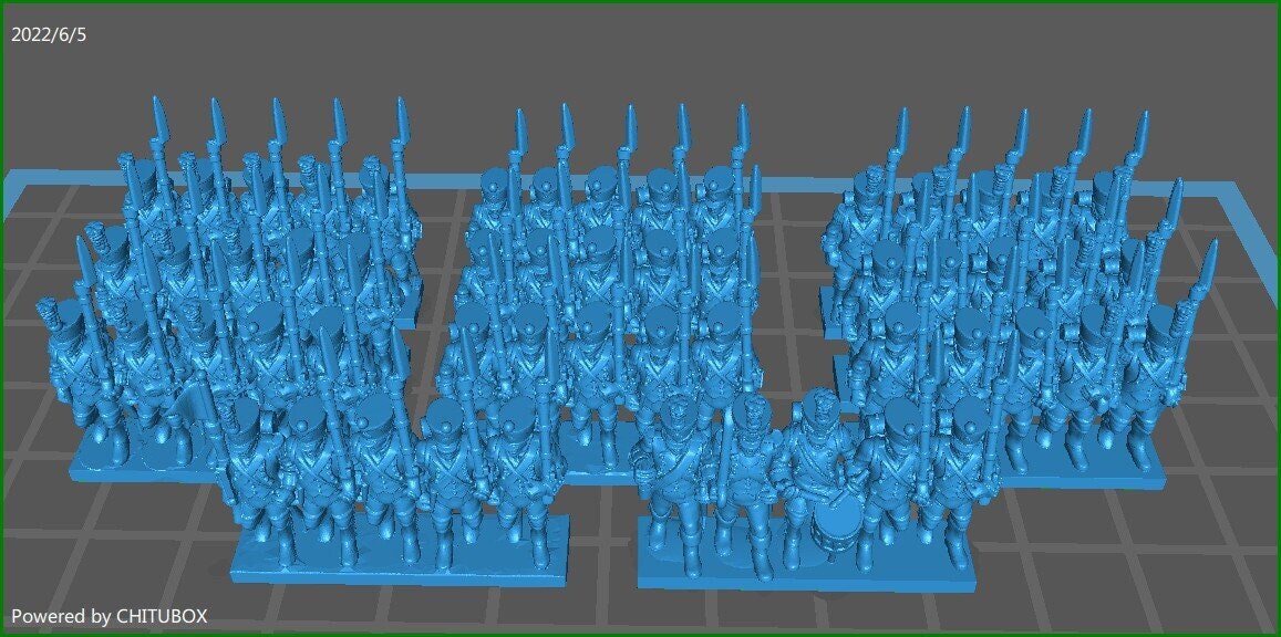French line 1808-12 - 15mm epic size