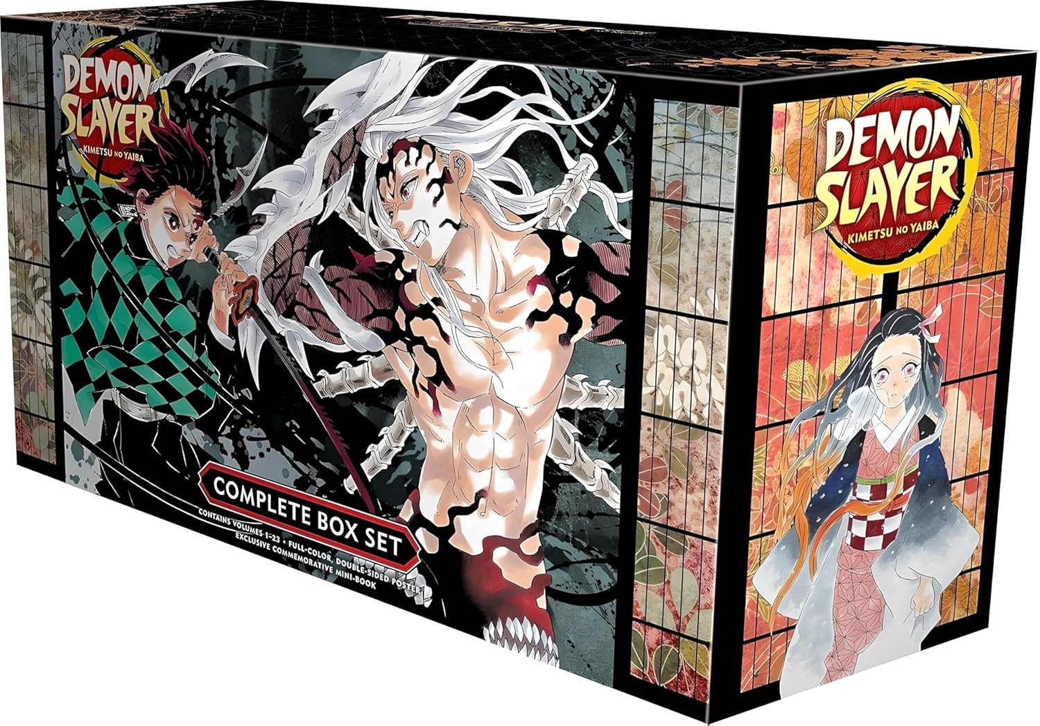 Demon Slayer Manga Box Set Kimetsu no Yaiba (Volumes 1–23) – English Premium Man Demon Slayer Manga Box Set Kimetsu no Yaiba (Volumes 1–23) – English Premium Man