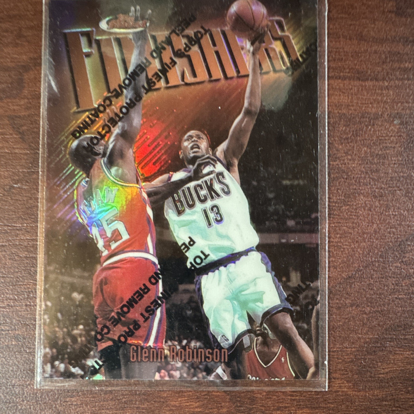1997-98 Topps Finest - Common Bronze Glenn Robinson #26 Refractor 1997-98 Topps Finest - Common Bronze Glenn Robinson #26 Refractor