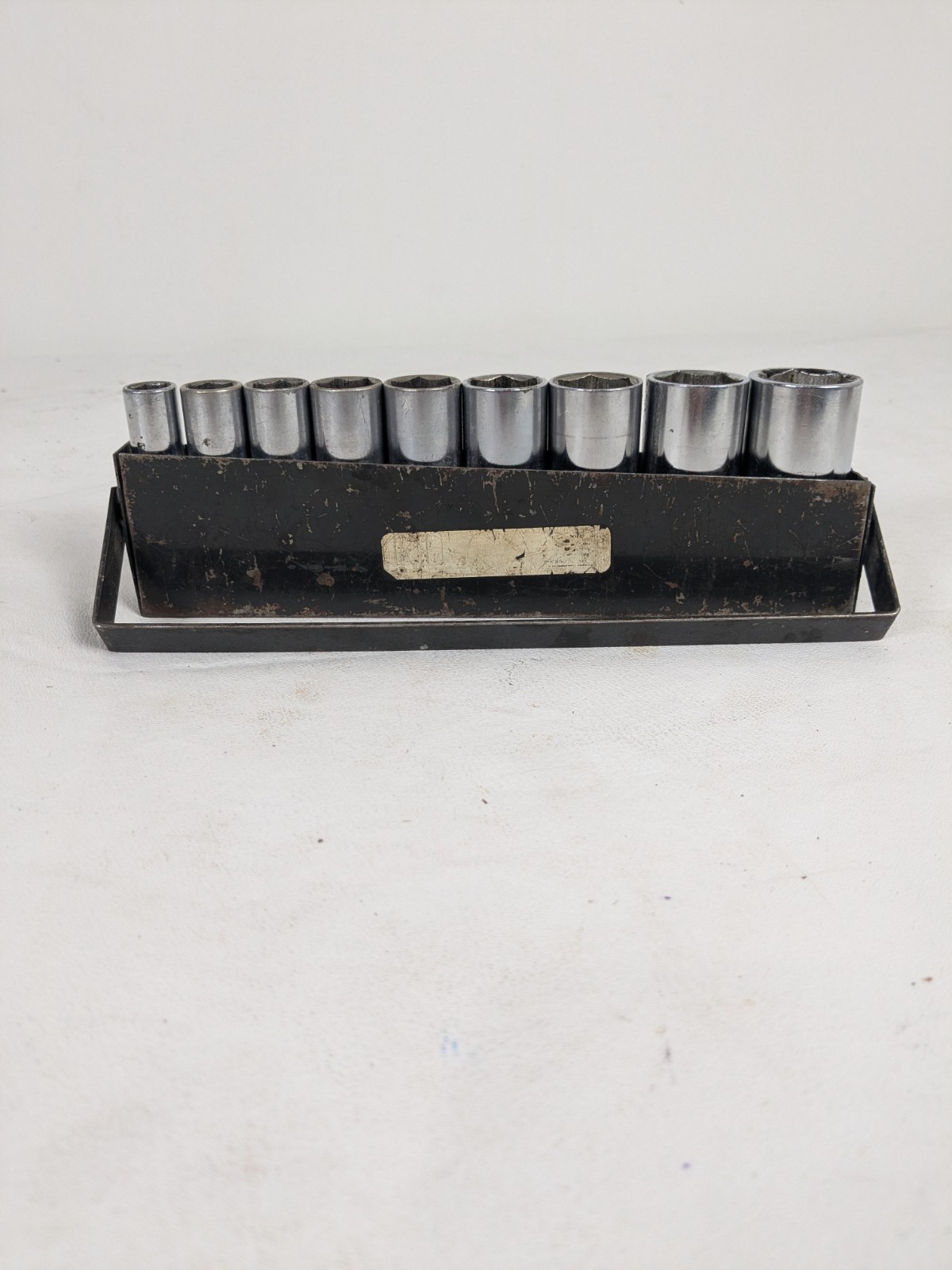 Vintage Craftsman VV Series Deep Socket 9 piece Set 3/8 Drive SAE - 3/8\