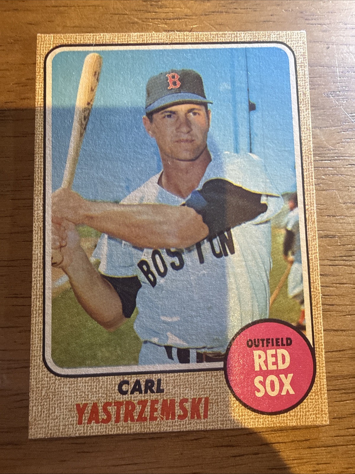 1968 Topps Carl Yastrzemski #250 EX+ Boston Red Sox Vintage HOF 1968 Topps Carl Yastrzemski #250 EX+ Boston Red Sox Vintage HOF