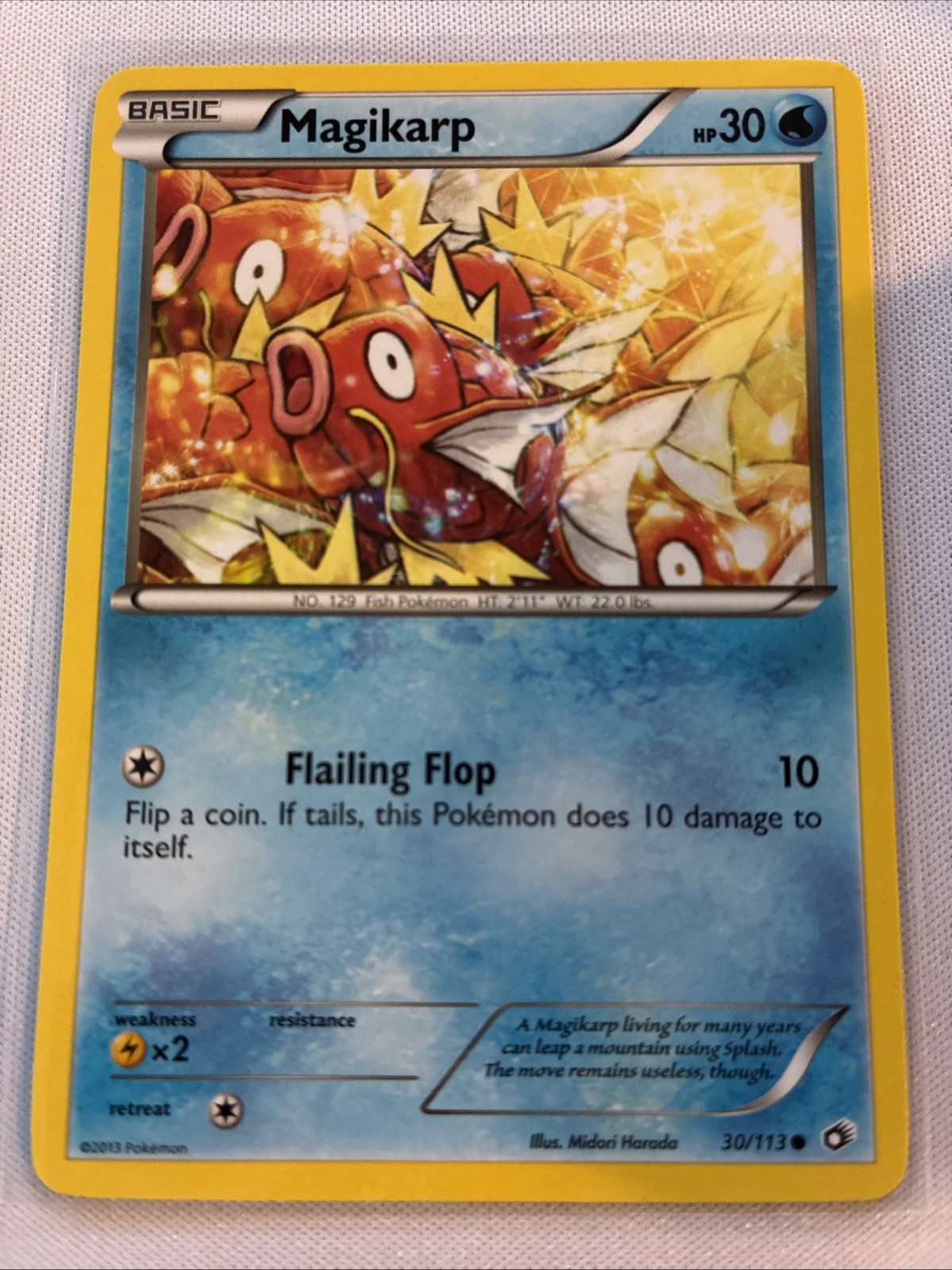 Magikarp 30/113 Legendary Treasures Regular Magikarp 30/113 Legendary Treasures Regular
