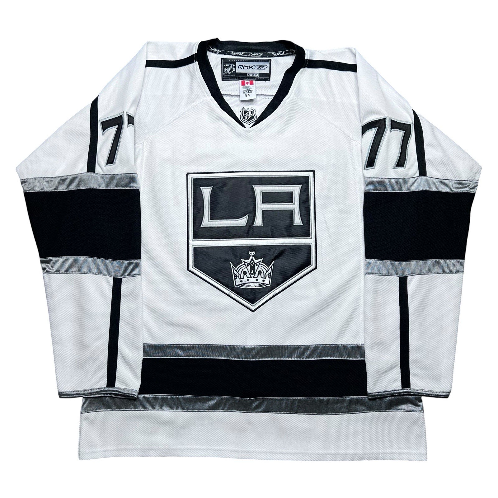 Reebok CCM Los Angeles LA Kings Jeff Carter #77 NHL Flight Strap Jersey Sz 54 Reebok CCM Los Angeles LA Kings Jeff Carter #77 NHL Flight Strap Jersey Sz 54