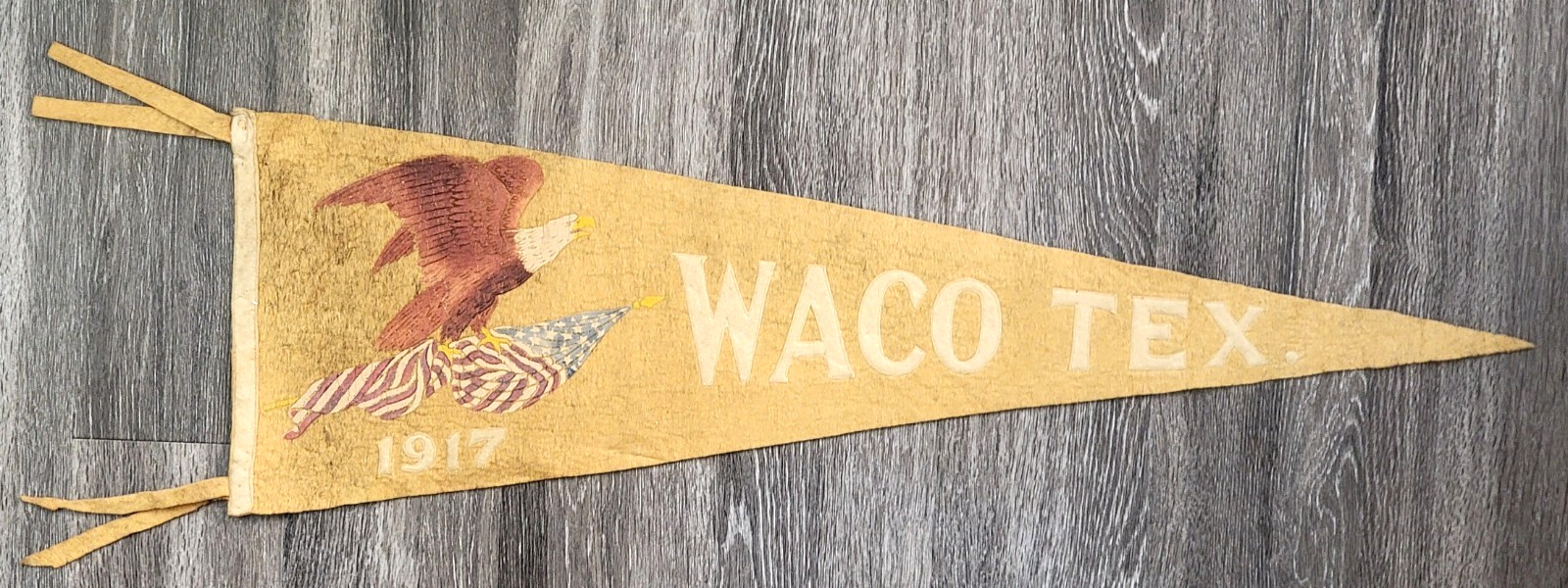 Antique ☆ 1917 WACO TEXAS ☆ Patriotic 36 Antique ☆ 1917 WACO TEXAS ☆ Patriotic 36