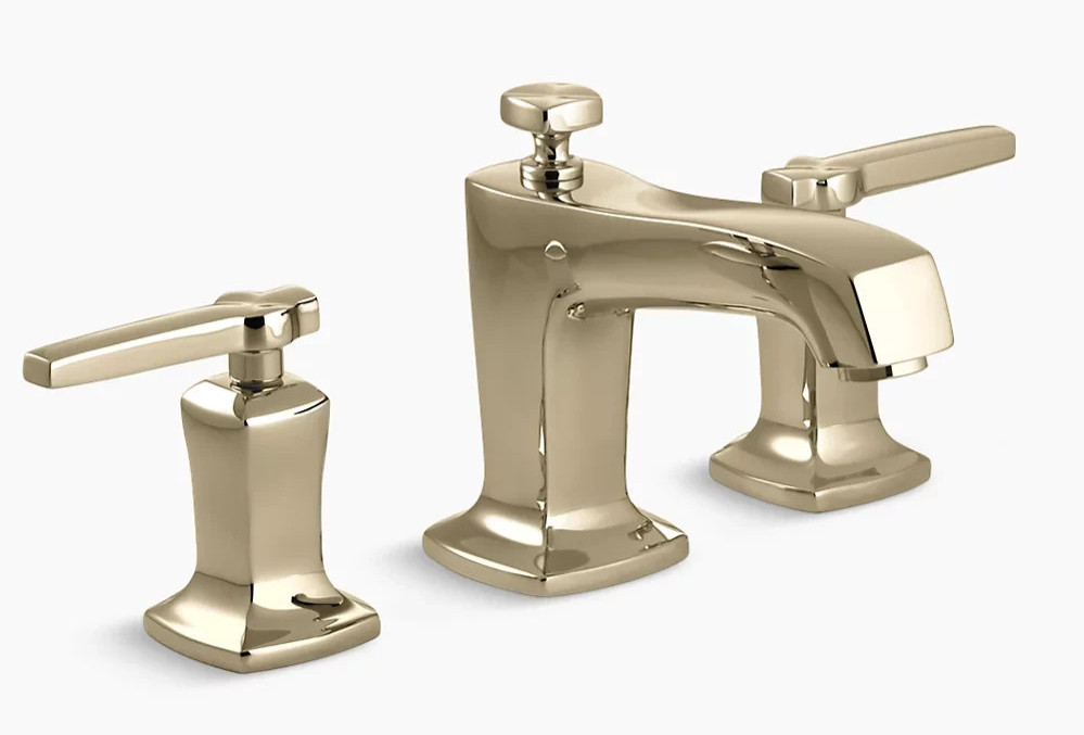 Kohler 16232-4-AF - Margaux WS Bathroom Sink Faucet w/Drain - Vibr. French Gold