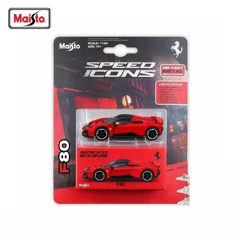 Maisto 1:64 Ferrari F80 Diecast Metal Model Car Vehicle Maisto 1:64 Ferrari F80 Diecast Metal Model Car Vehicle