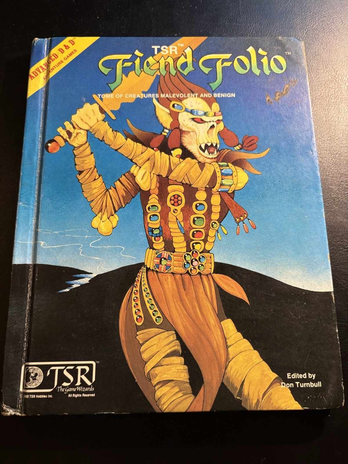 AD&D Fiend Folio 1981 TSR 2012 Don Turnbull 1st Edition Dungeons Dragons