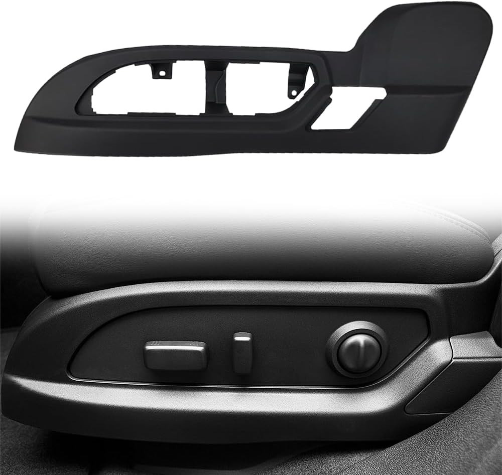 For 2009-2017 Acadia Traverse Enclave Driver Seat Track Cover Switch Bezel Trim