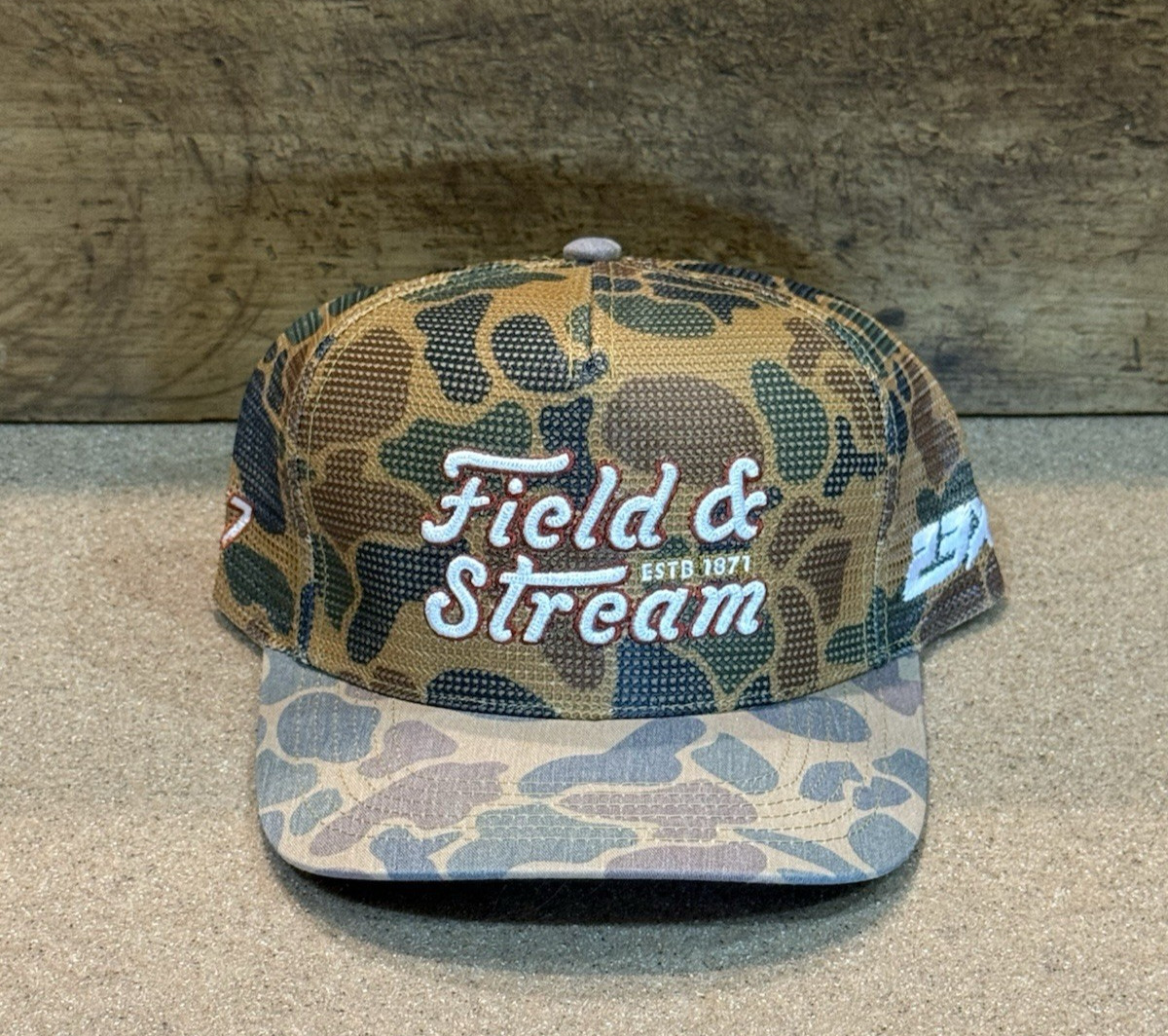 Field & Stream Corey Heim #67 Camo Hat 23XI Racing / Toyota Adjustable - NASCAR