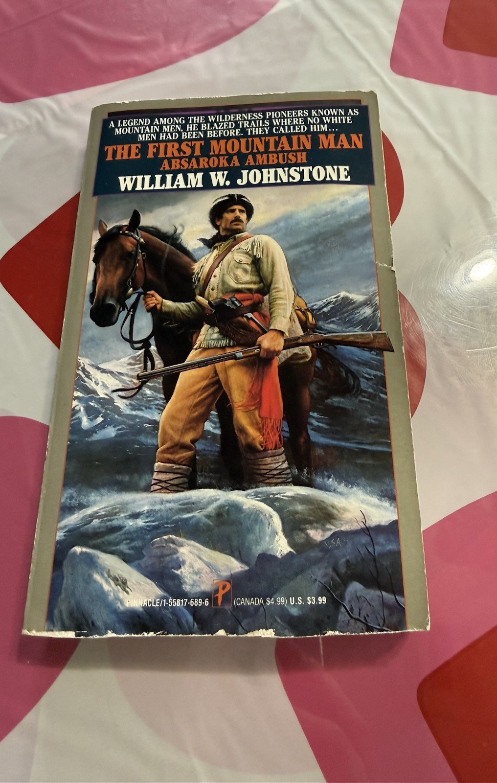 The First Mountain Man: Absaroka Ambush by William Johnstone (1993, Mass Market) The First Mountain Man: Absaroka Ambush by William Johnstone (1993, Mass Market)