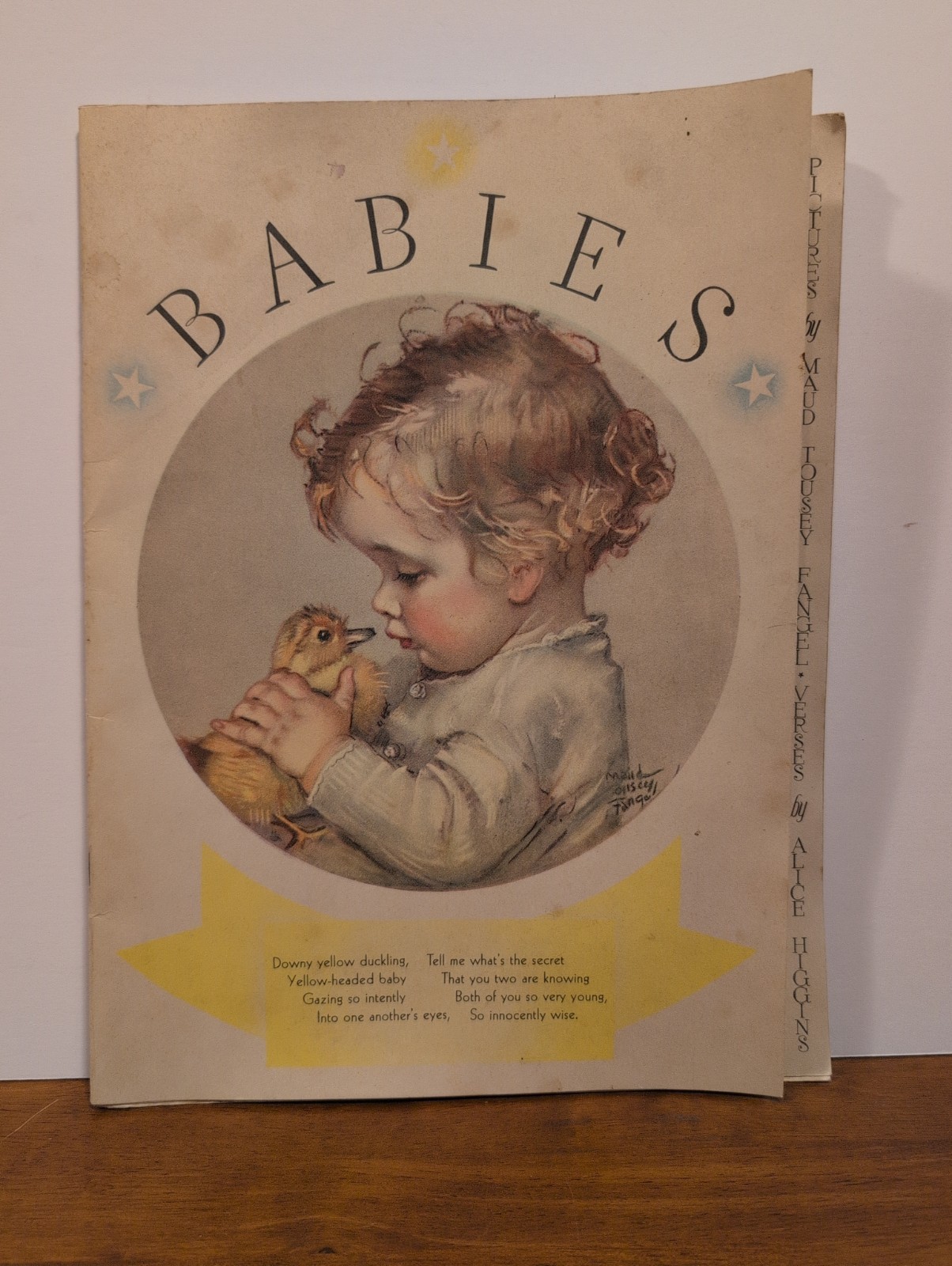 Vintage 1933 Babies Book Illustrated Maud Tousey Fangel Verses By Alice Higgins Vintage 1933 Babies Book Illustrated Maud Tousey Fangel Verses By Alice Higgins