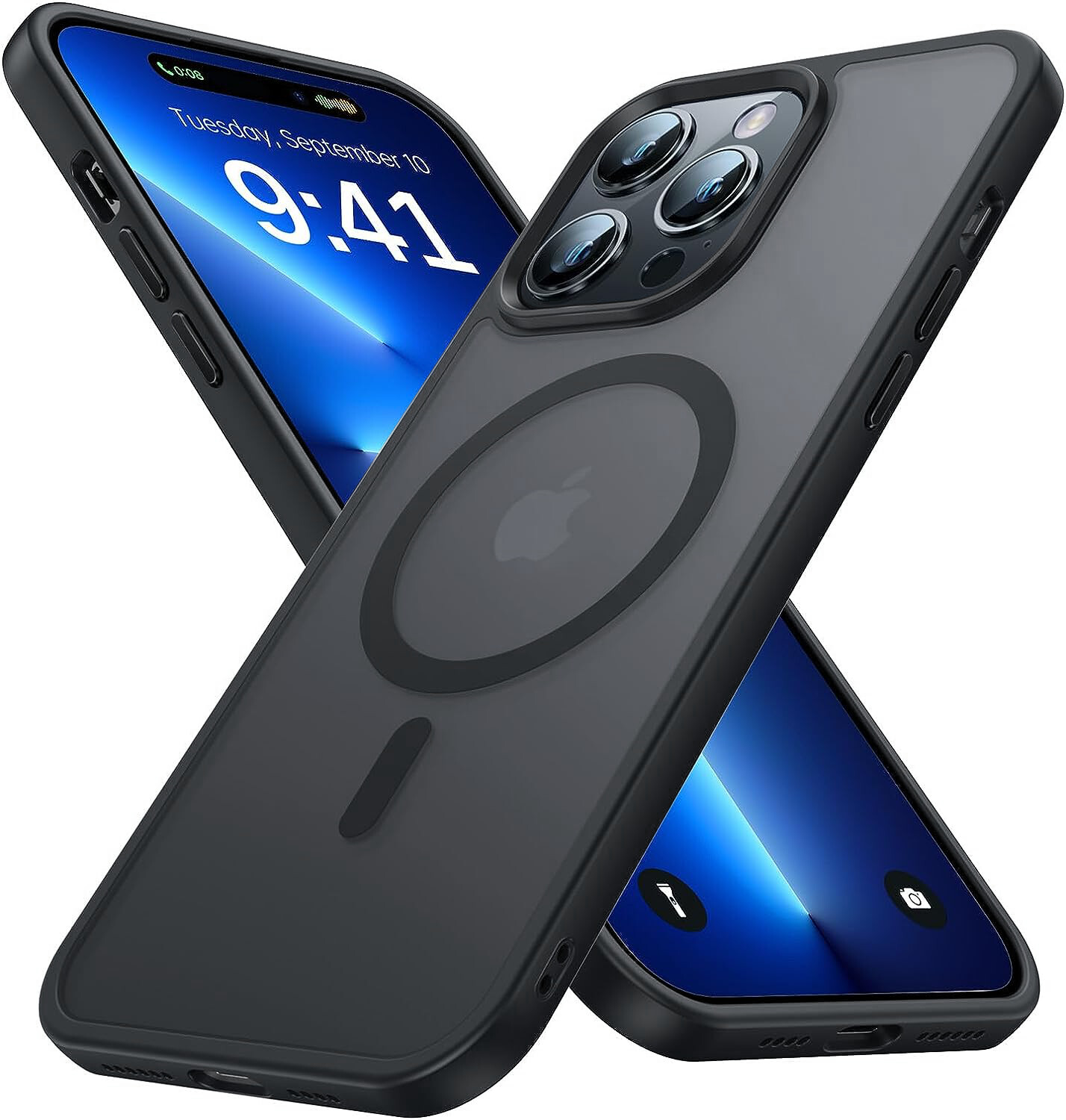 For iPhone 17 16 15 14 13 12 Pro Max Air Frost Case Mag Safe Shockproof Cover