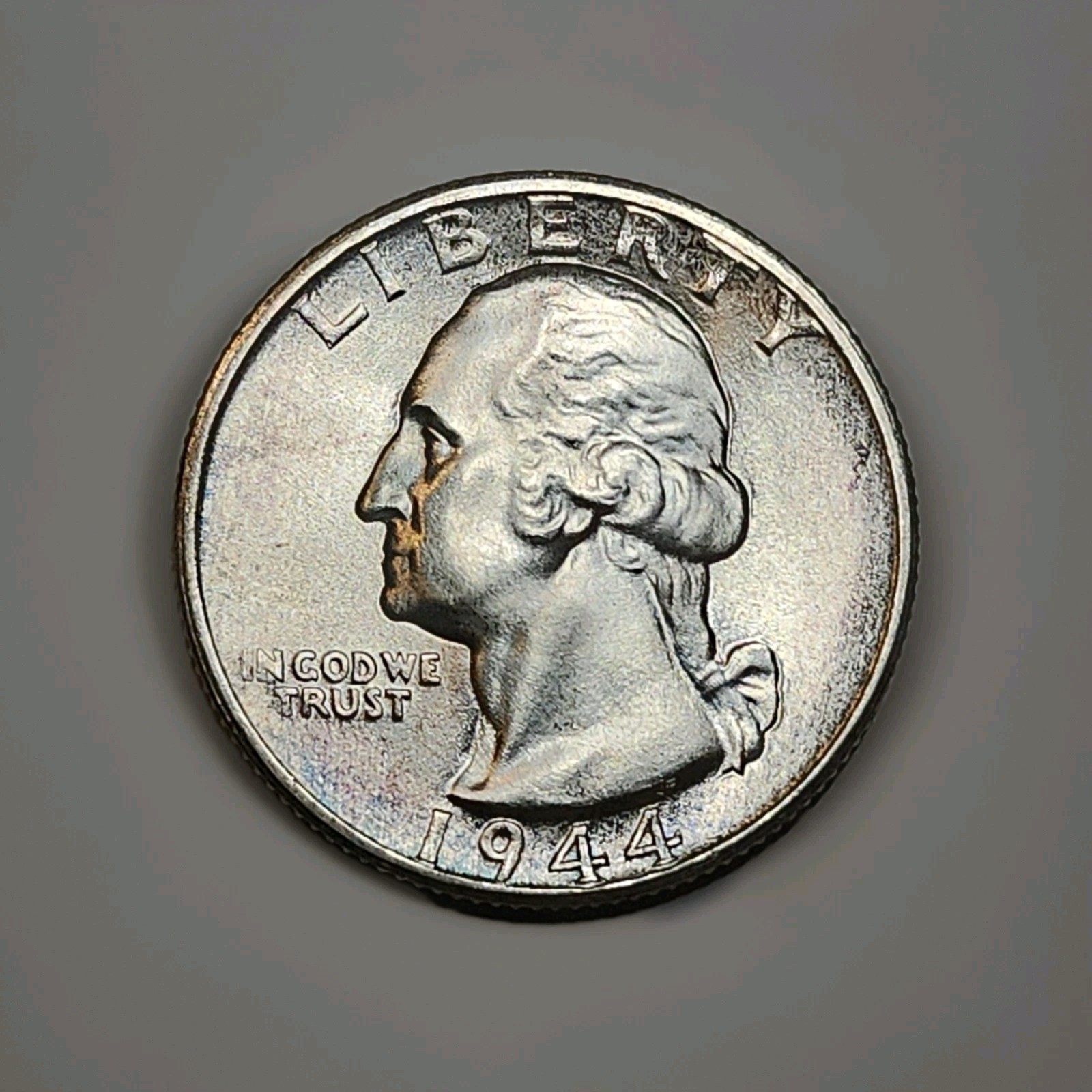 1944 S Washington Quarter~Choice BU~Lusterous~90 % Silver~Reduced Shipping #1 1944 S Washington Quarter~Choice BU~Lusterous~90 % Silver~Reduced Shipping #1
