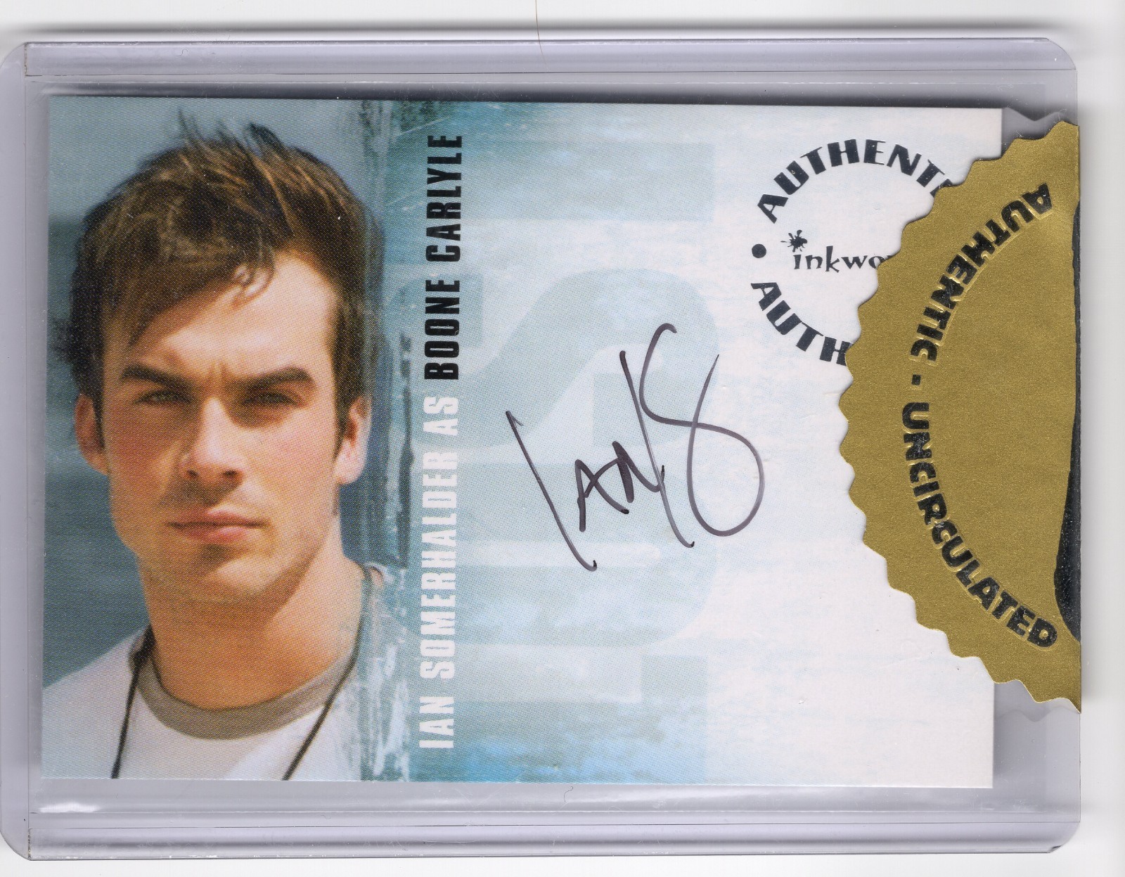 2007 Inkworks Lost Auto #A-33 Ian Somerhalder as Boone Carlyle