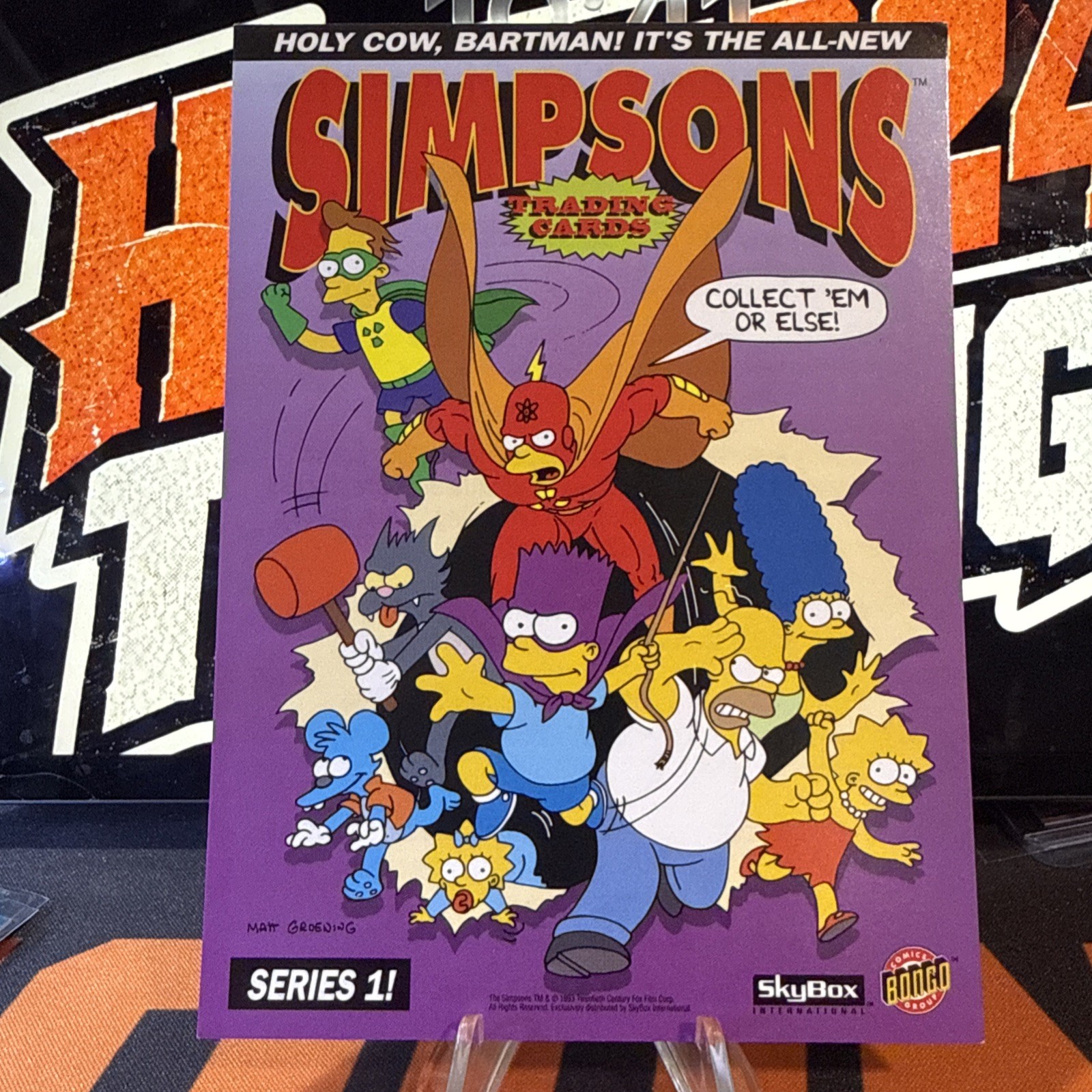 The Simpsons Series 1 1993 Skybox International Pomo Card. NM condition. The Simpsons Series 1 1993 Skybox International Pomo Card. NM condition.