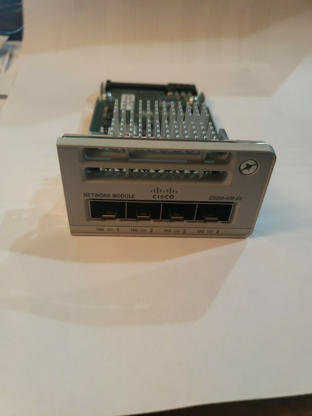 Cisco C9200-NM-4X Catalyst 9200 Series Network Module Cisco C9200-NM-4X Catalyst 9200 Series Network Module