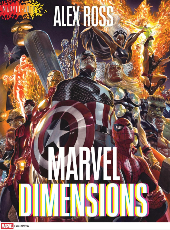 Marvel Dimensions: A Graphic Novel (Marvel Arts) Hardcover by Abrams Comicarts