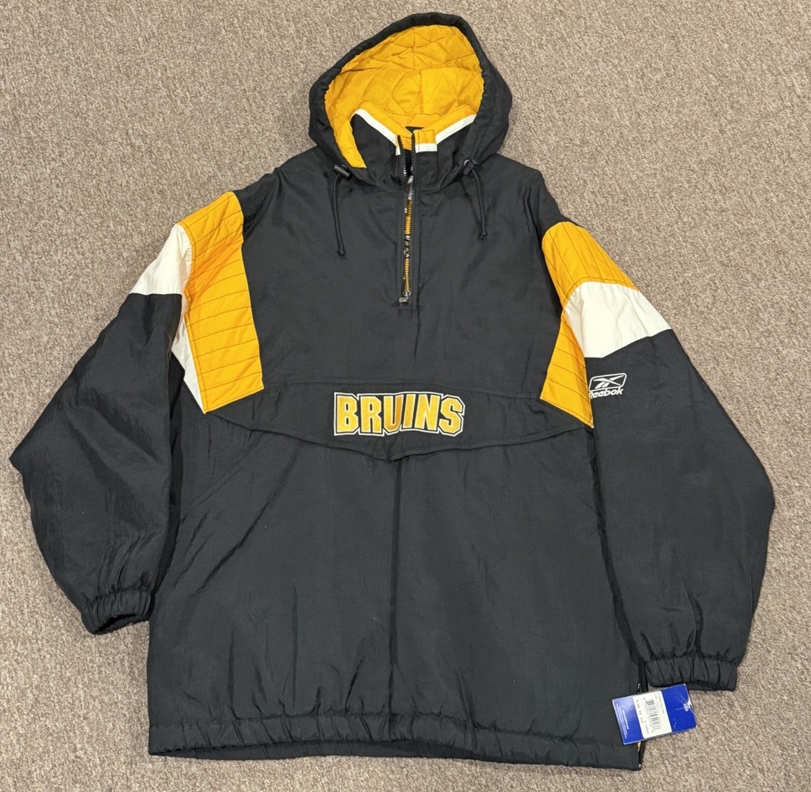 Boston Bruins Reebok Zone Jacket XL NEW with Tags Boston Bruins Reebok Zone Jacket XL NEW with Tags
