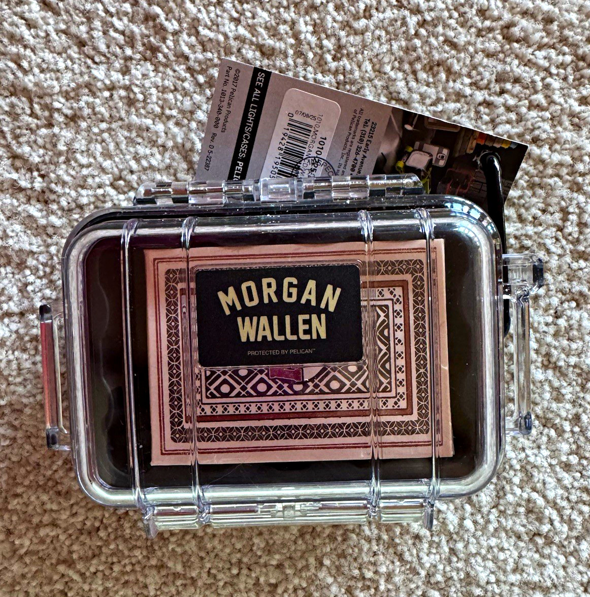 limited-edition Morgan Wallen VIP tour unopened limited-edition Morgan Wallen VIP tour unopened
