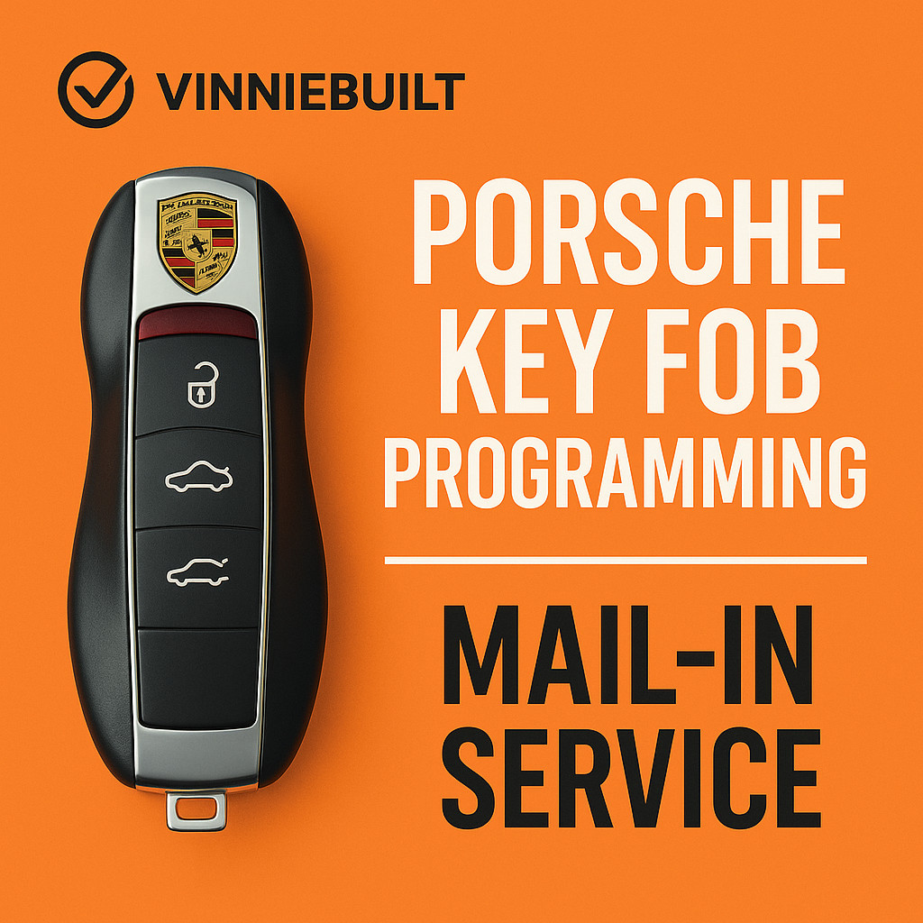 Porsche All Keys Lost Smart Key Programming Service Key Included Mail-In