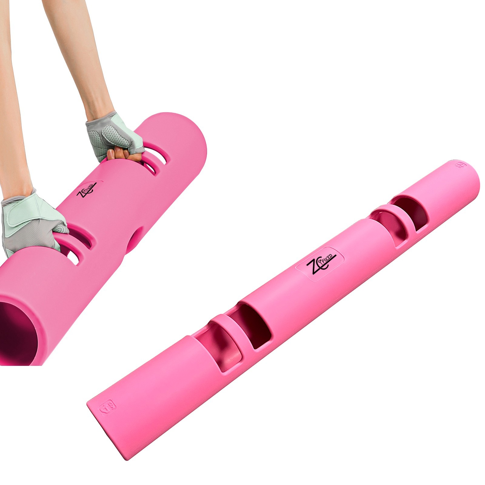 Multicolor Fitness Tube Weight Bar Set Strength Training Home Gym TPR Barrel