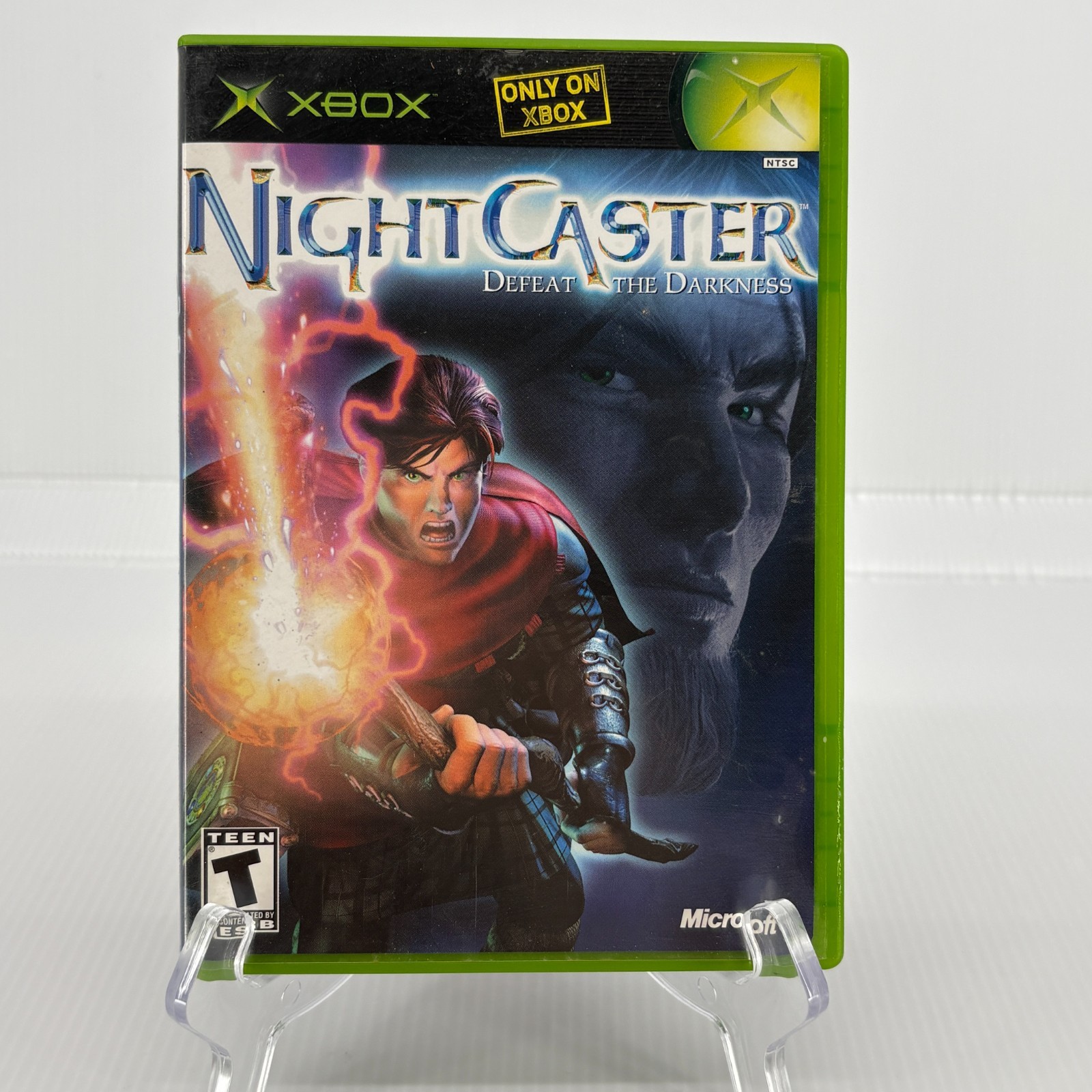 Nightcaster Defeat The Darkness Original Xbox Complete CIB NTSC Adventure Game