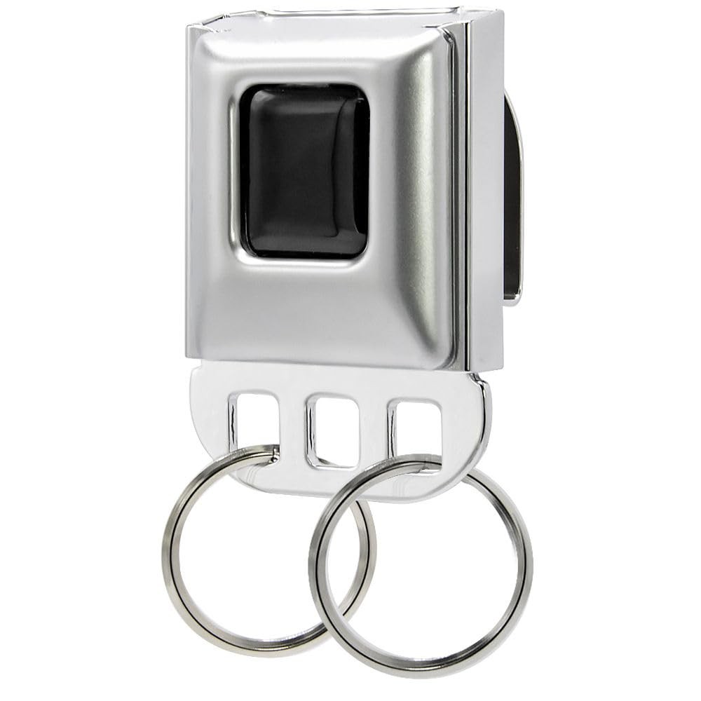 Fun Seatbelt Buckle Keyholders Black