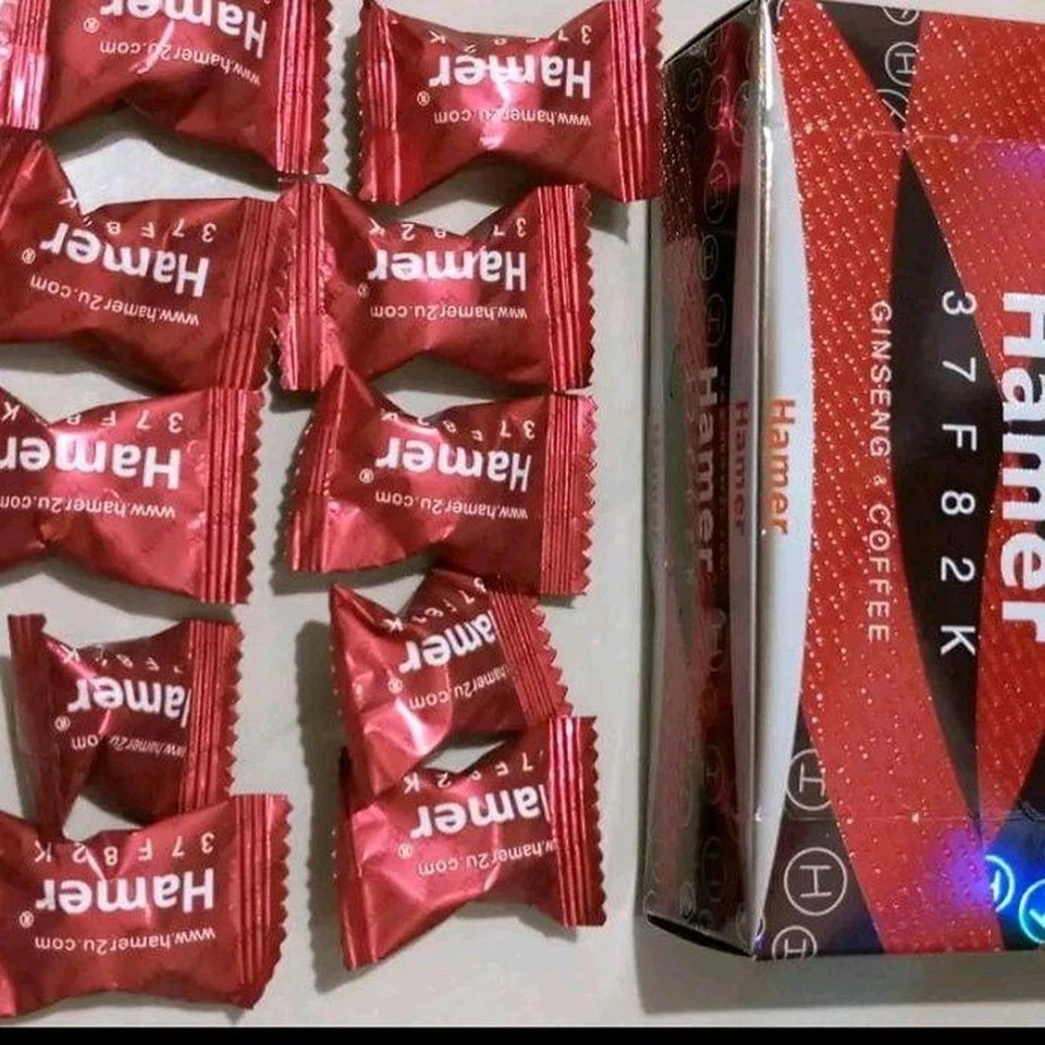Hamer Coffee Gingseng Candy 1 Box 30pcs RARE EXCLUSIVE CANDY Hamer Coffee Gingseng Candy 1 Box 30pcs RARE EXCLUSIVE CANDY