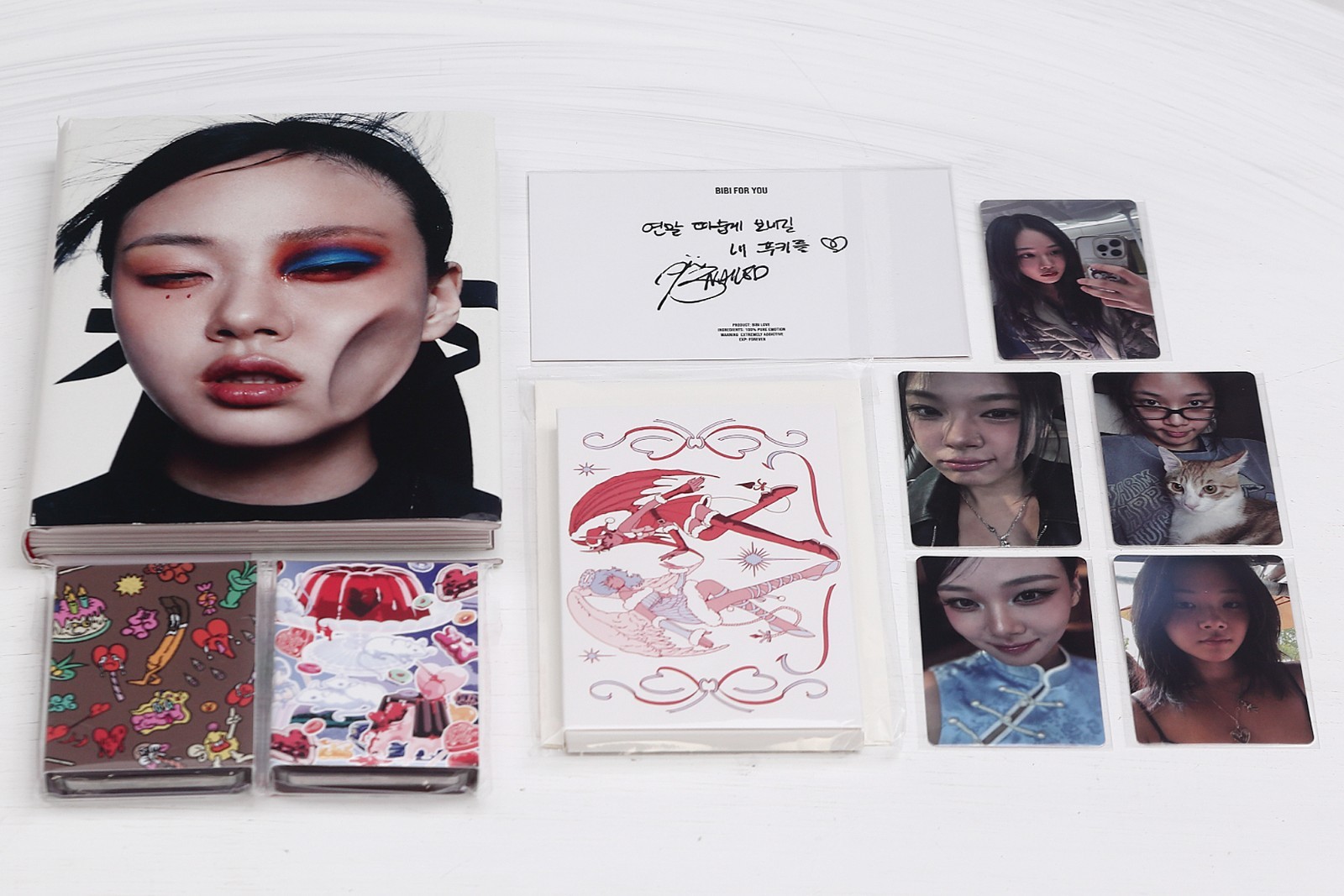 BIBI LIFE IS A B... Album & Nemo Photocard Melody Postcard Bundle