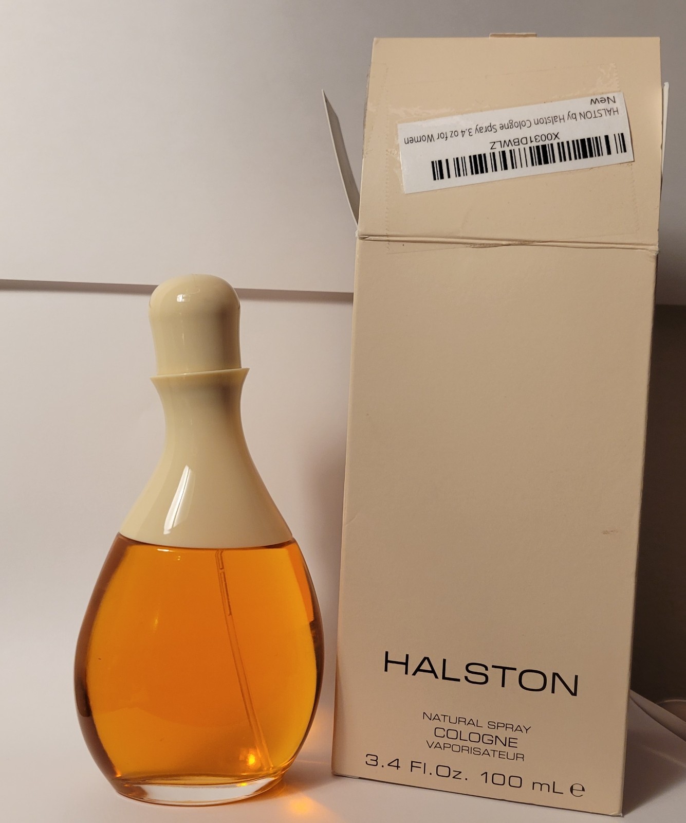 HALSTON by HALSTON COLOGNE (Women) - Vintage 3.4 OZ spray HALSTON by HALSTON COLOGNE (Women) - Vintage 3.4 OZ spray