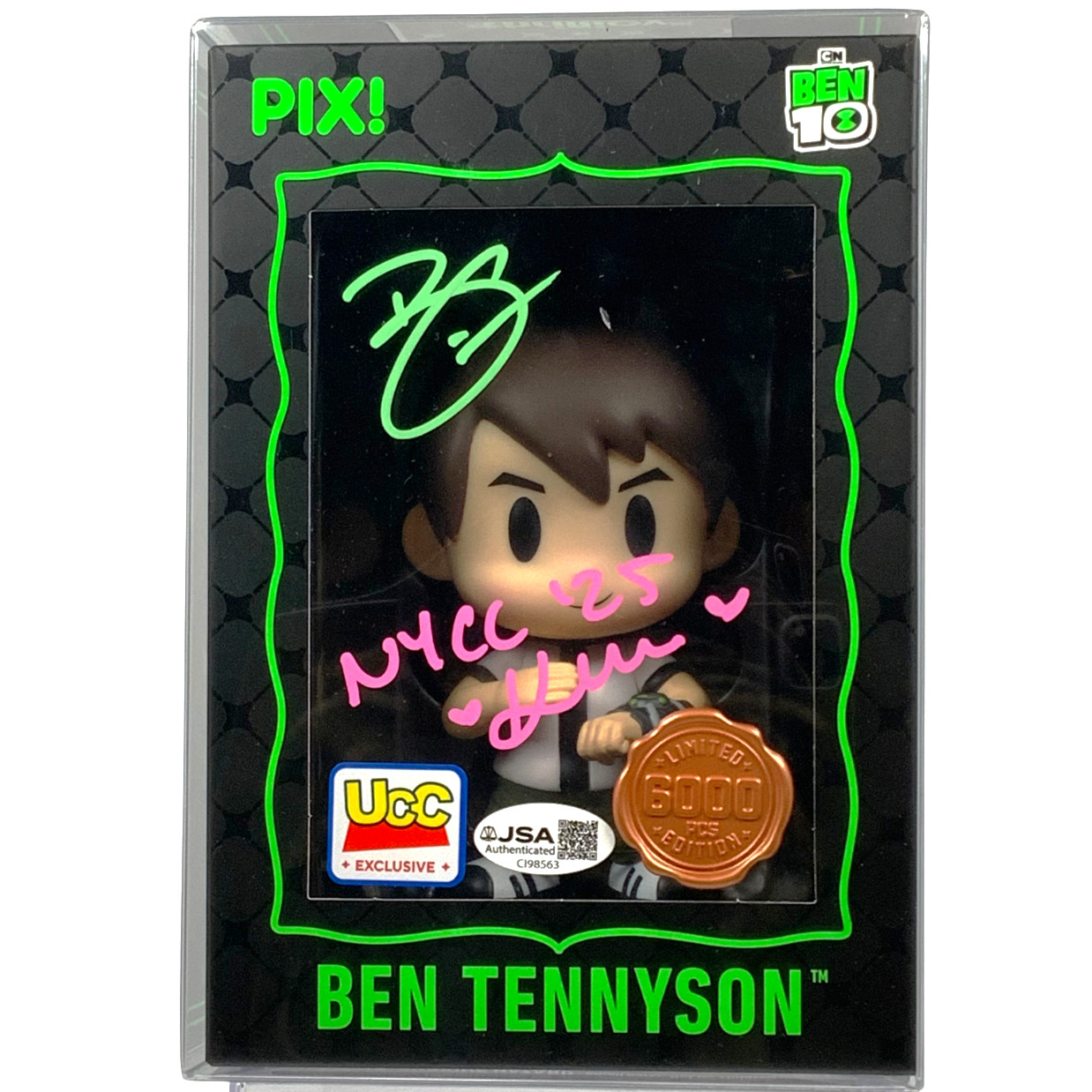 Thrilljoy Pop Cave BEN TENNYSON B Mariotti & K Marston Signed JSA 🔥HOT ITEM 🔥 Thrilljoy Pop Cave BEN TENNYSON B Mariotti & K Marston Signed JSA 🔥HOT ITEM 🔥