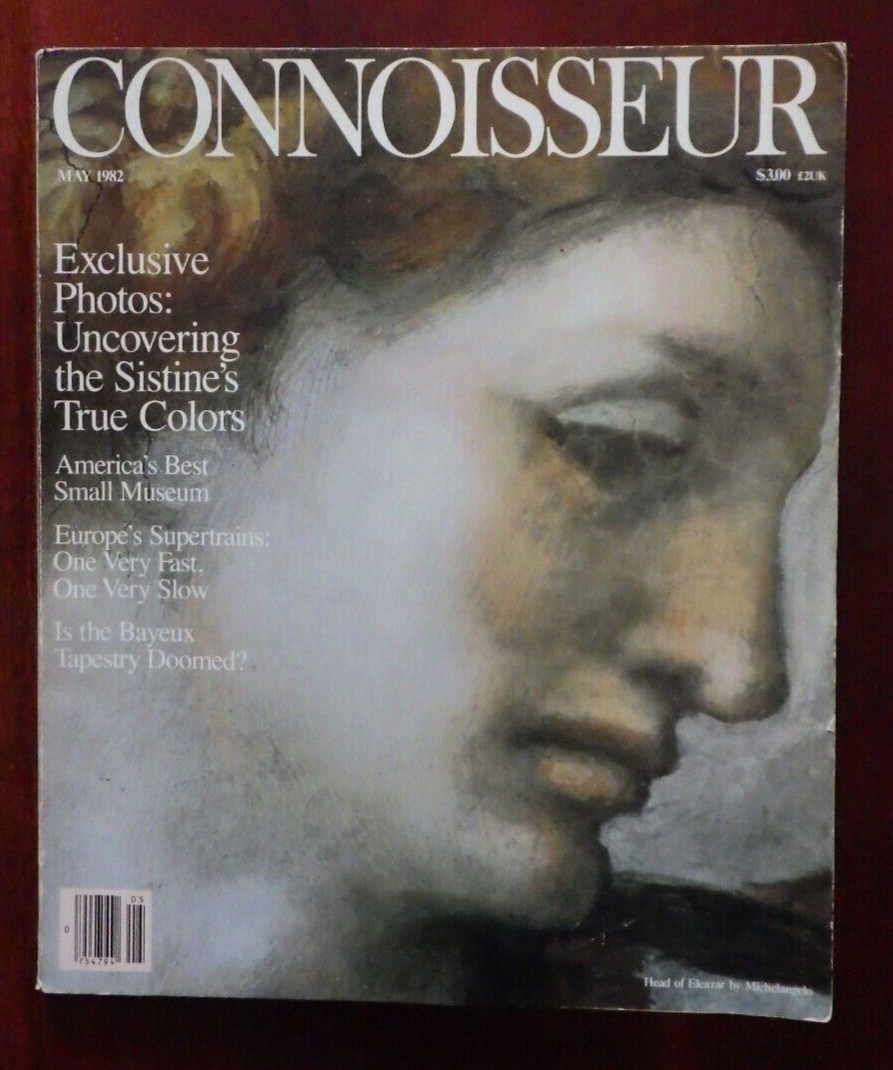 Vintage CONNOISSEUR Magazine MAY 1982 Vintage CONNOISSEUR Magazine MAY 1982