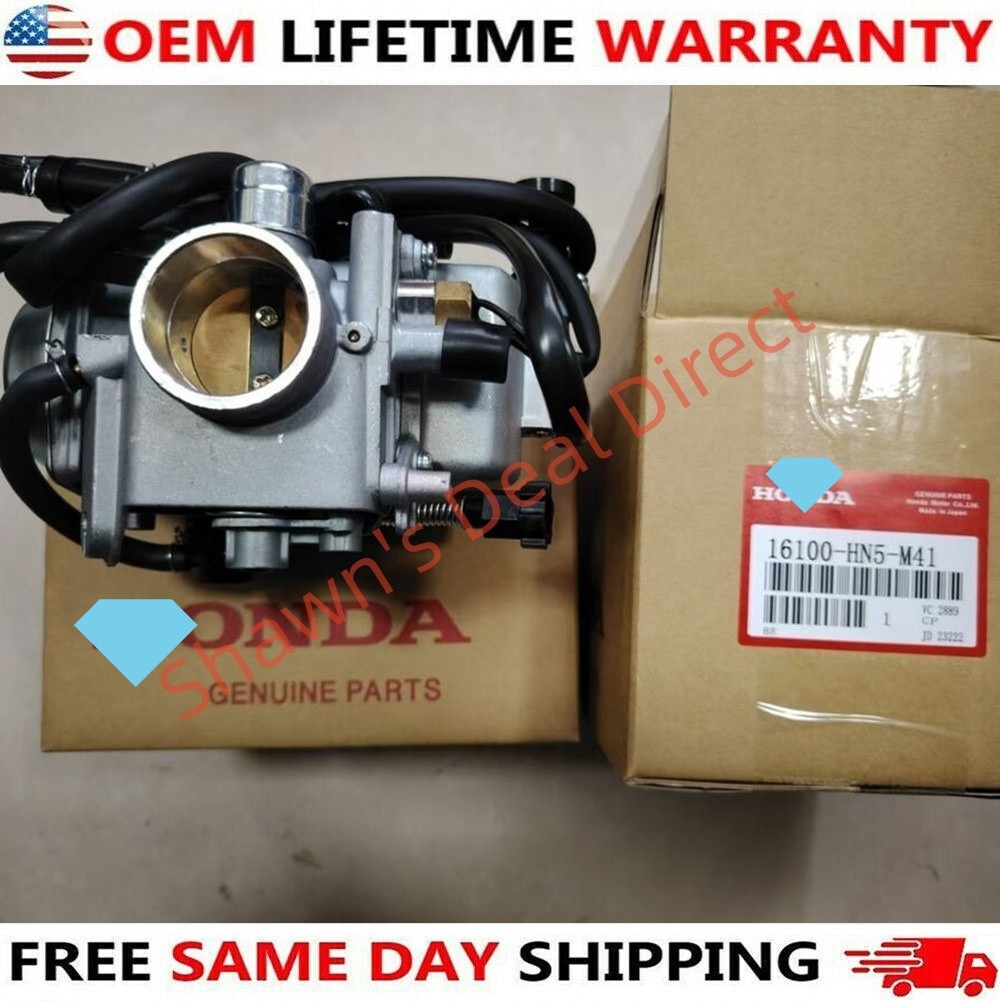 New Genuine Carburetor FOR OEM TRX350 Rancher 2000-2006 16100-HN5-M41 US