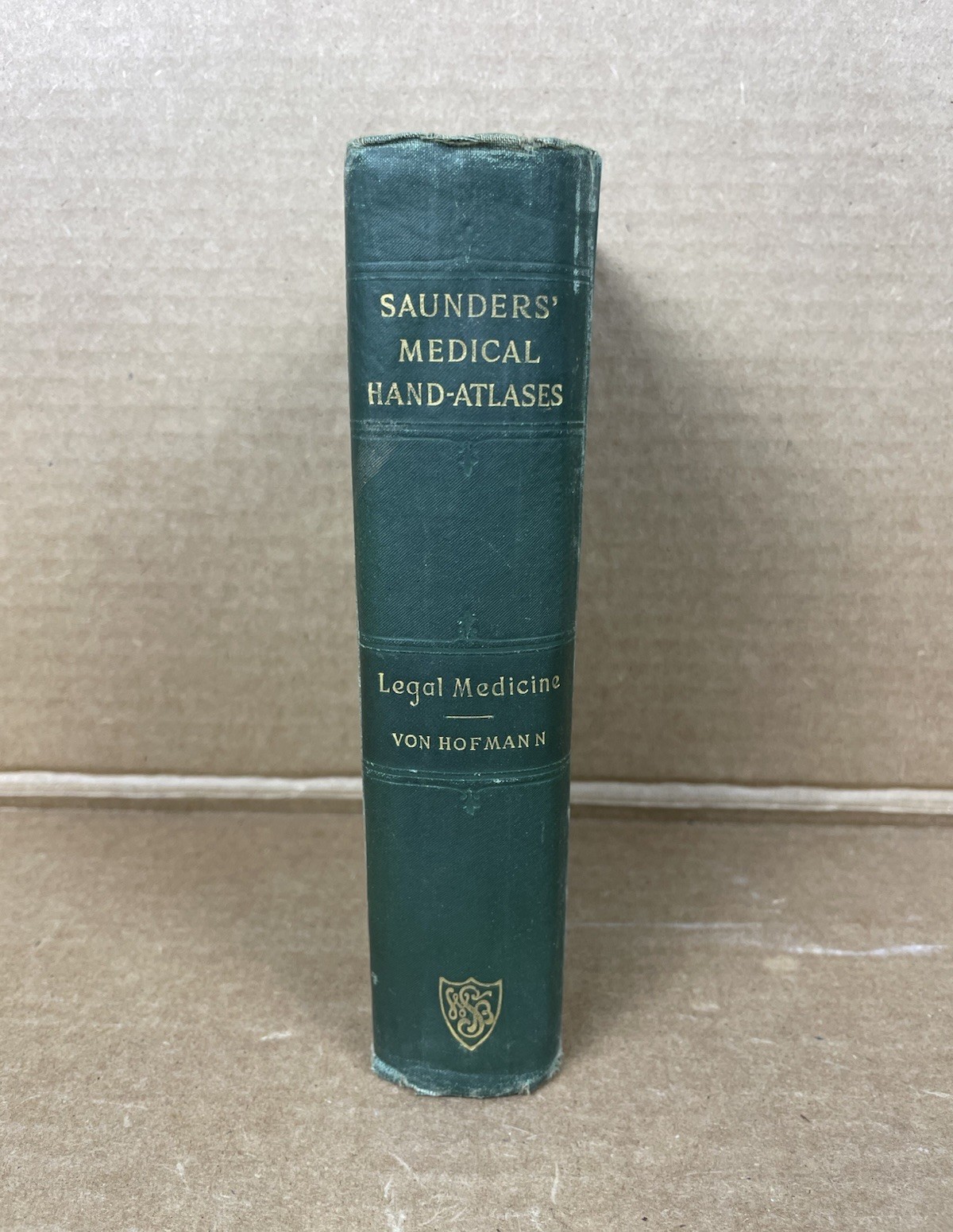 1898 Atlas of Legal Medicine E. von Hofmann Antique Medical Forensic Illustrated