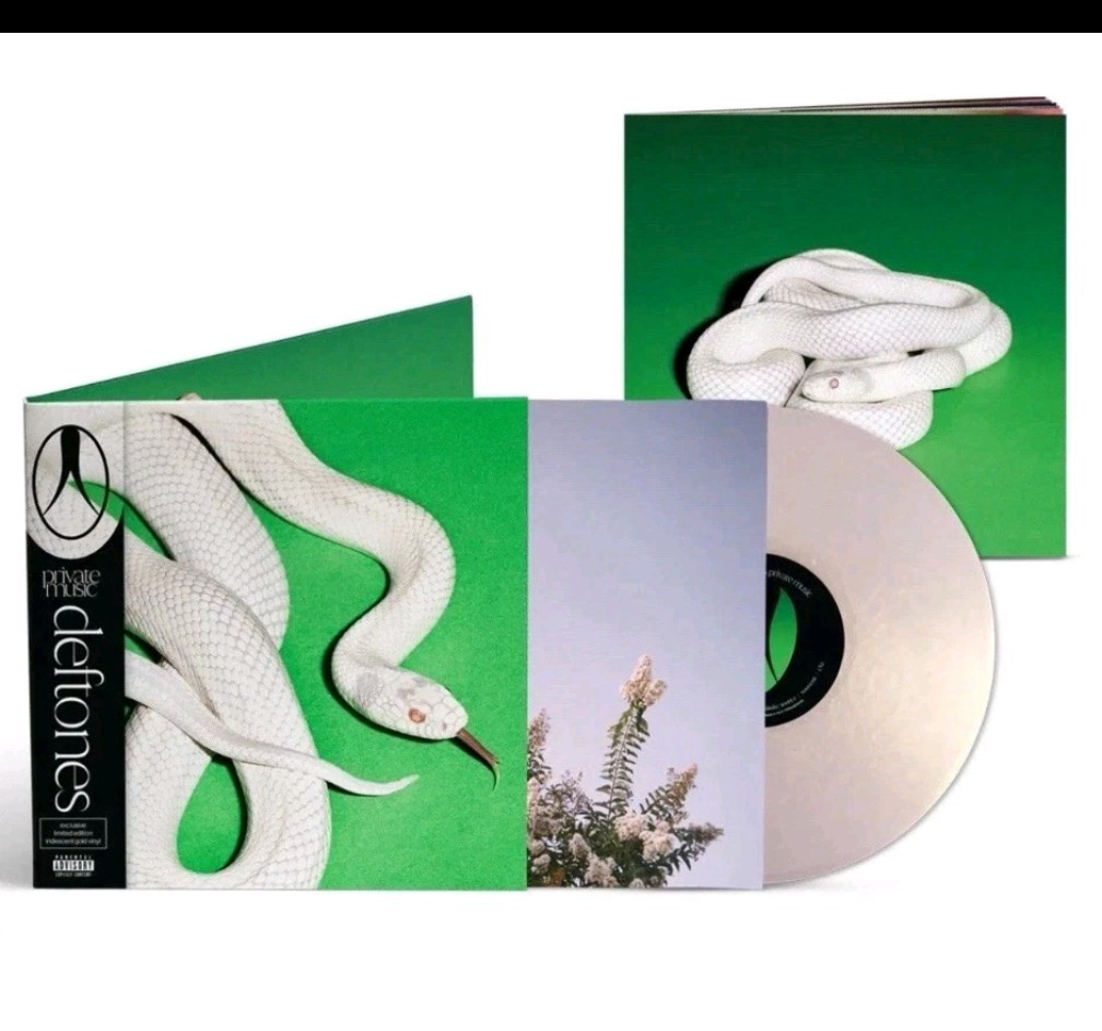 Deftones Private Music Deluxe Iridescent Gold Vinyl NUMBERED. IN HAND SOLD OUT Deftones Private Music Deluxe Iridescent Gold Vinyl NUMBERED. IN HAND SOLD OUT