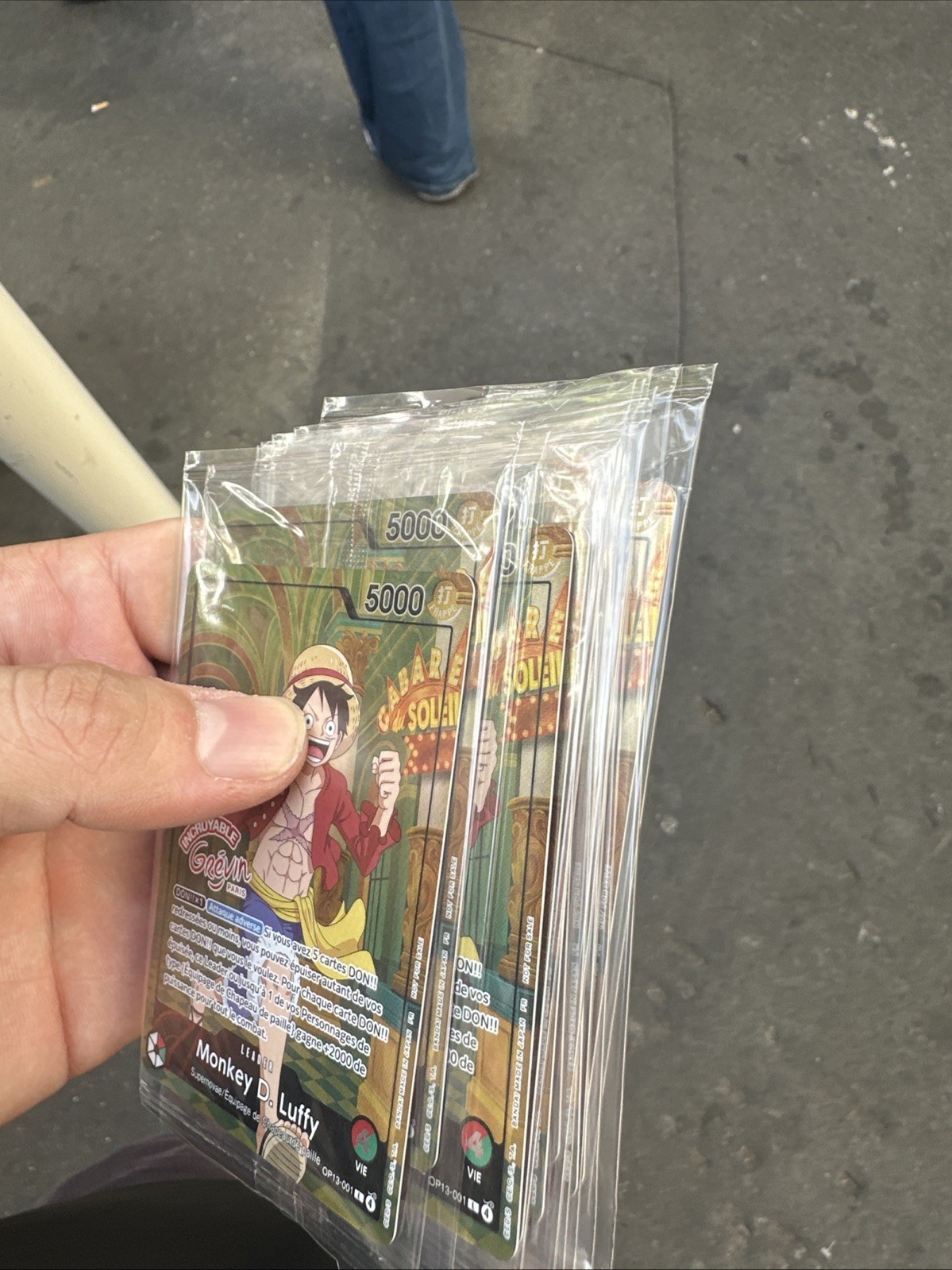 Monkey.D.Luffy Grevin - One Piece TCG - French Promo Card - Grevin Museum 2026 Monkey.D.Luffy Grevin - One Piece TCG - French Promo Card - Grevin Museum 2026