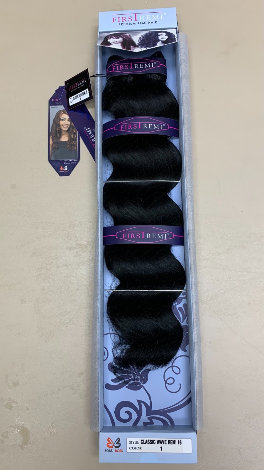 Bobbi Boss First Remi 100% Premium Human Hair Classic Wave 14\ Bobbi Boss First Remi 100% Premium Human Hair Classic Wave 14\