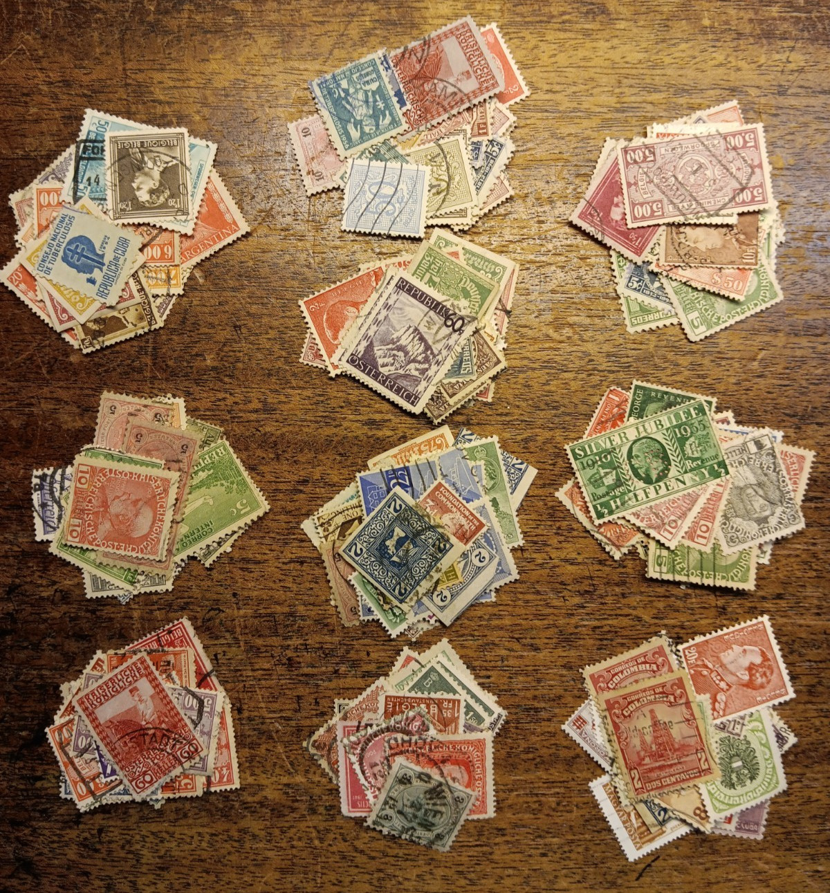 OLD Worldwide Mixture...App. 250 stamps mostly before 1960 OLD Worldwide Mixture...App. 250 stamps mostly before 1960