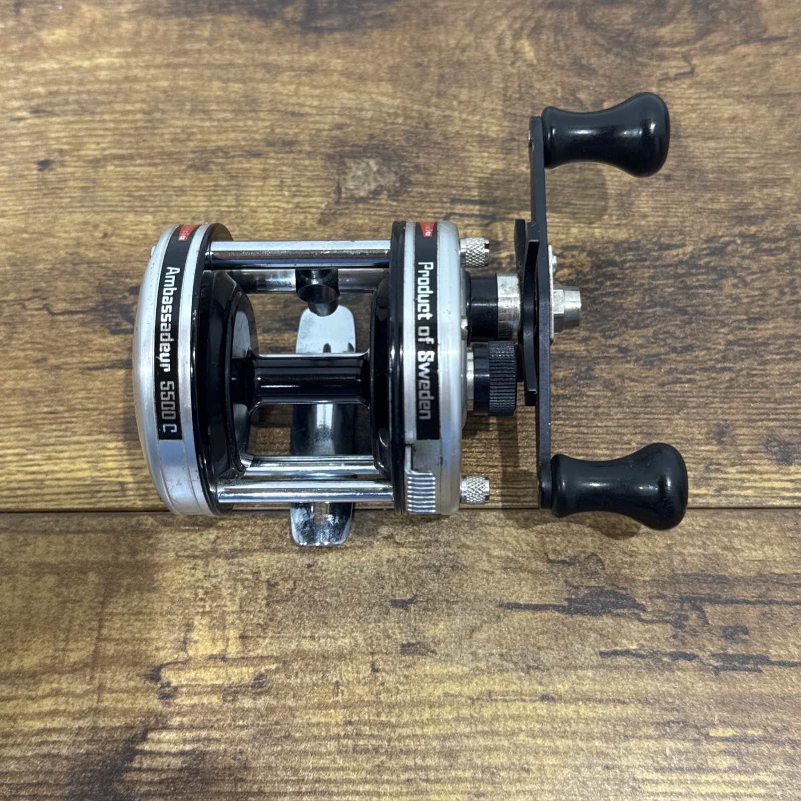 Vintage Abu Garcia Ambassadeur 5500C Fishing Reel Abu Sweden Vintage Abu Garcia Ambassadeur 5500C Fishing Reel Abu Sweden