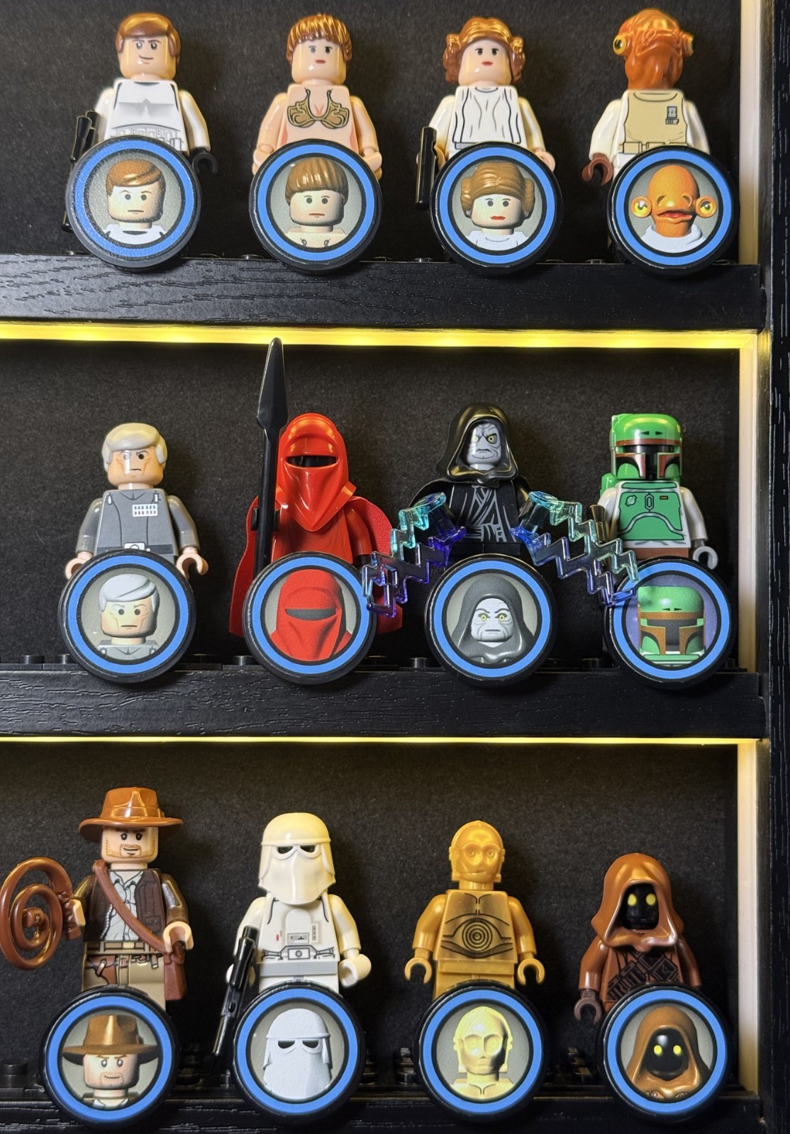 LEGO TCS Star Wars Minifigure Game Icons Custom UV Complete Saga