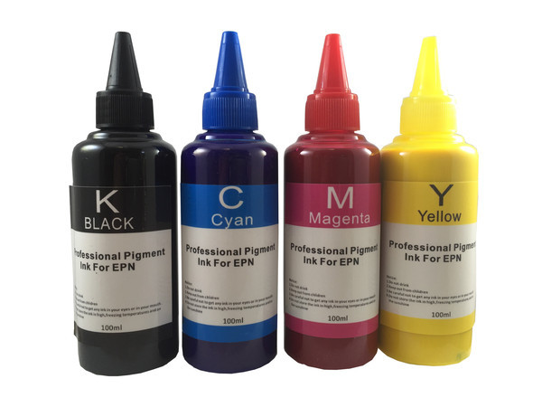 Bulk 4x100ml Pigment refill ink for Epson T252 XL WorkForce WF-7610 WF-7620