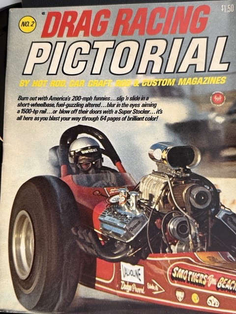 VRHTF NHRA VTG  HOT ROD 1960\'S PICTORIAL DRAG RACING MAGAZINE SUPER GREAT PICS