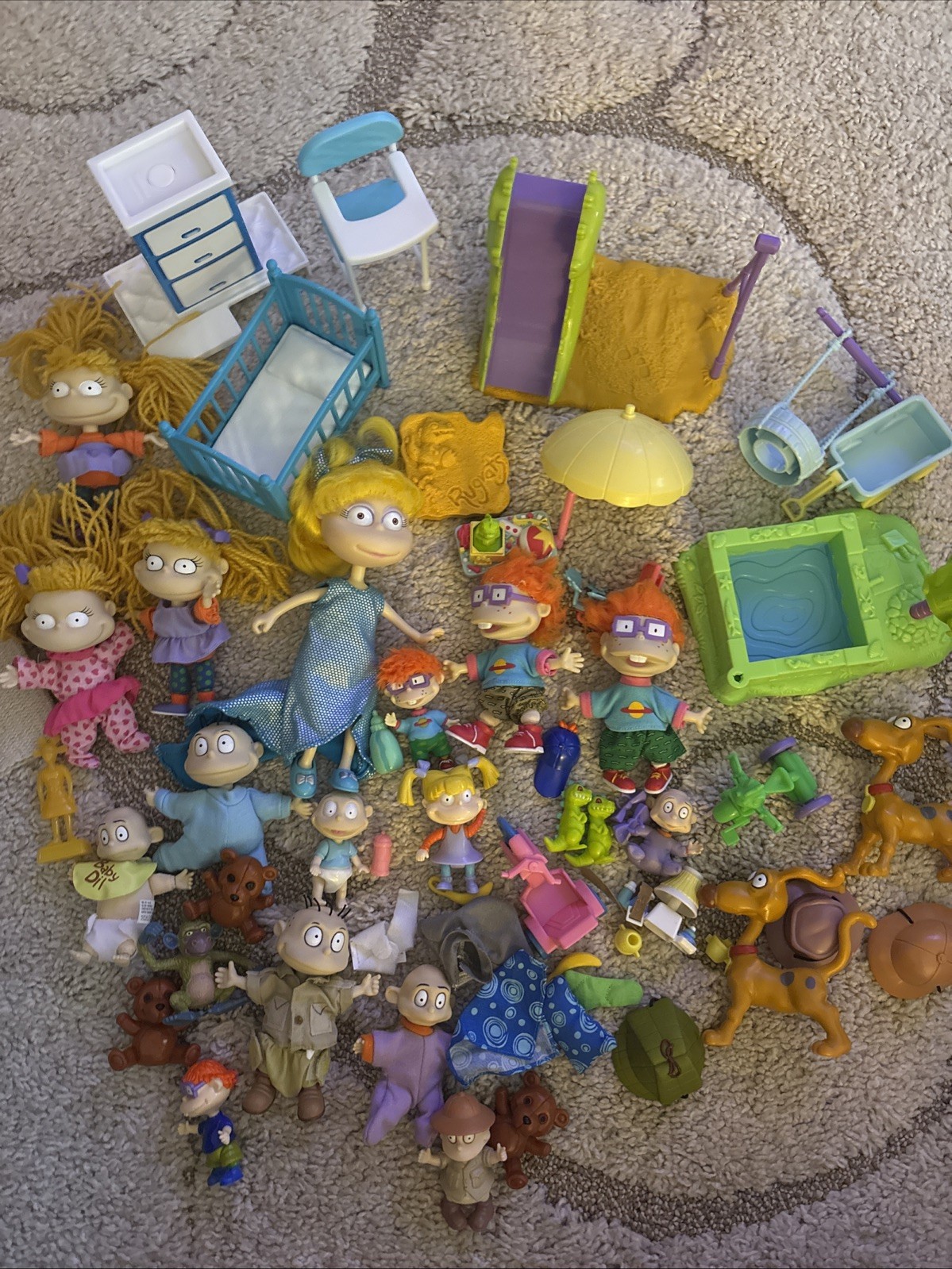 Vintage 1997 Mattel Rugrat Toy Lot Tommy Chuckie Angelica Phil Lil Spike Cynthia Vintage 1997 Mattel Rugrat Toy Lot Tommy Chuckie Angelica Phil Lil Spike Cynthia
