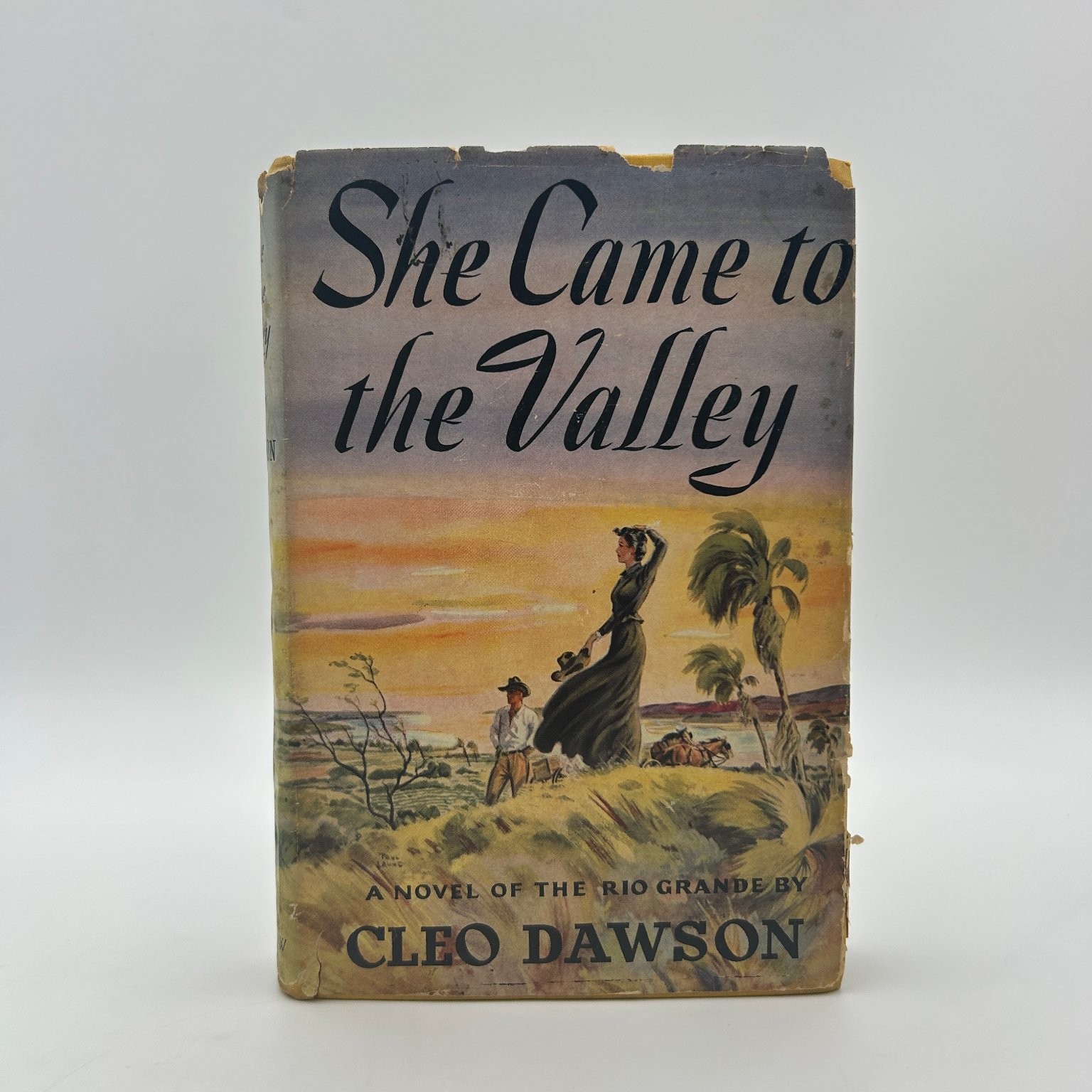 She Came to the Valley Cleo Dawson 1943 Third Printing Signed Novel Rio Grande She Came to the Valley Cleo Dawson 1943 Third Printing Signed Novel Rio Grande