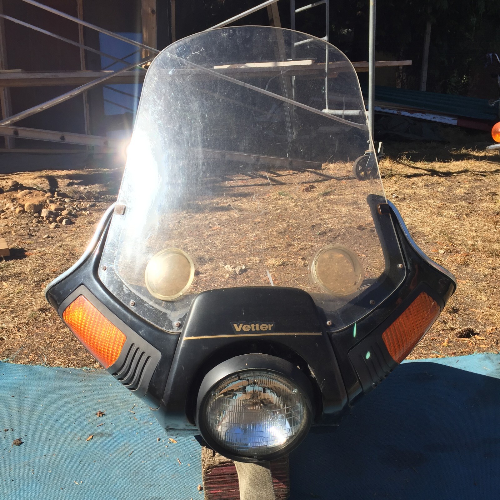 Vetter Windjammer off cb750 F Honda Universal Faring Headlight Wind Jammer* CS