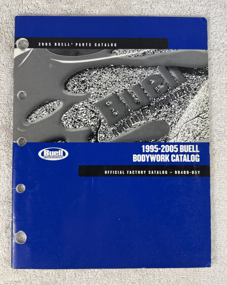 1995-2005 BUELL BODYWORK CATALOG 99489-05Y