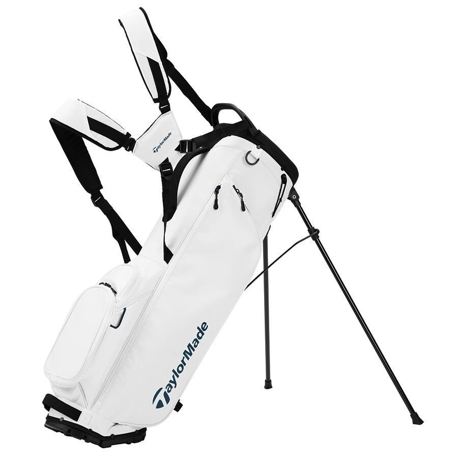 FLASHSALES - TaylorMade FlexTech Junior Stand Bag White Grey