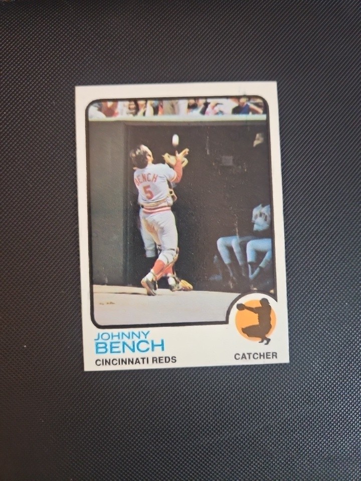 Topps 1973 Johnny Bench Cincinnati Reds #380 [Base] Baseball Card